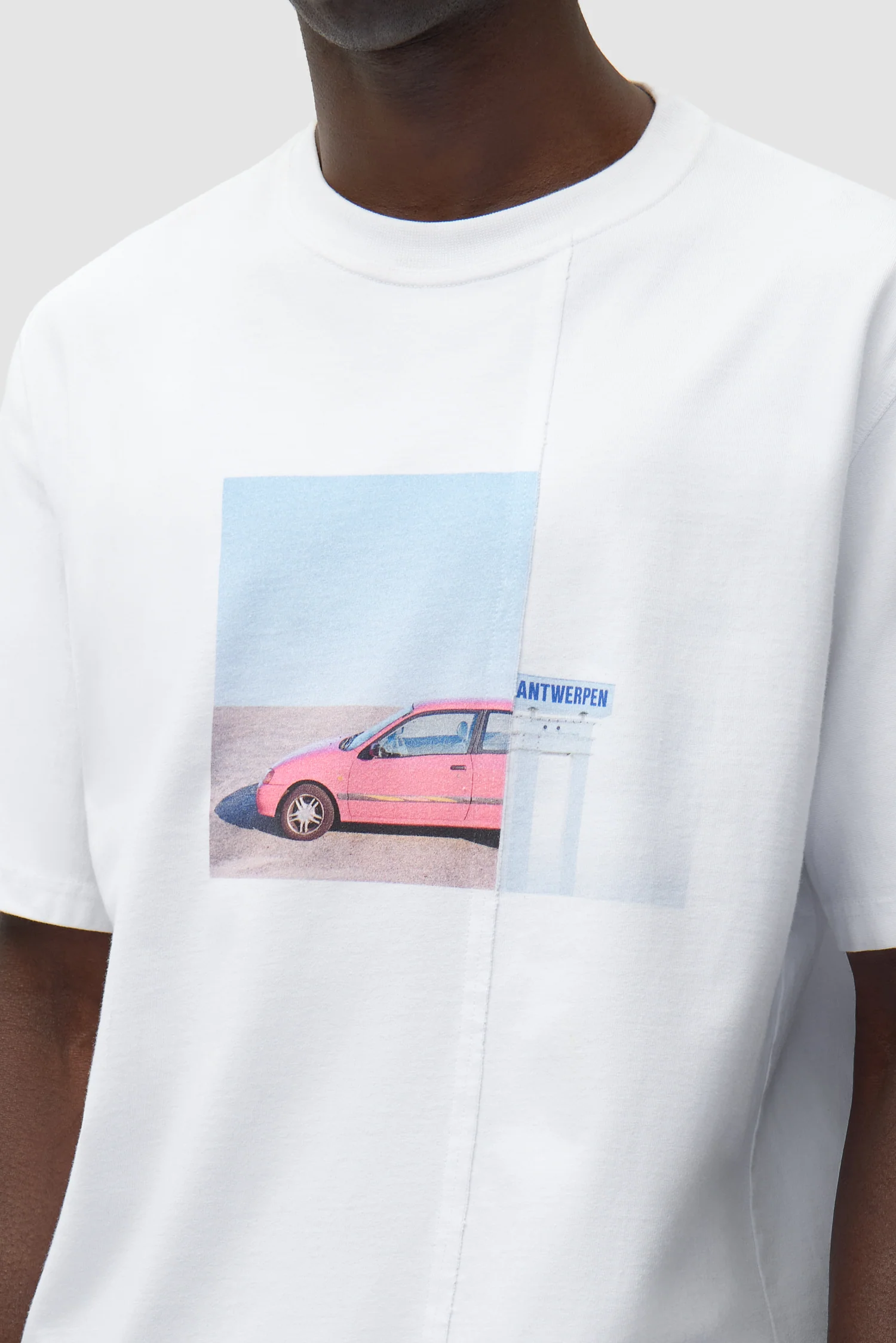 T-shirt photo - Blanc - Image 8