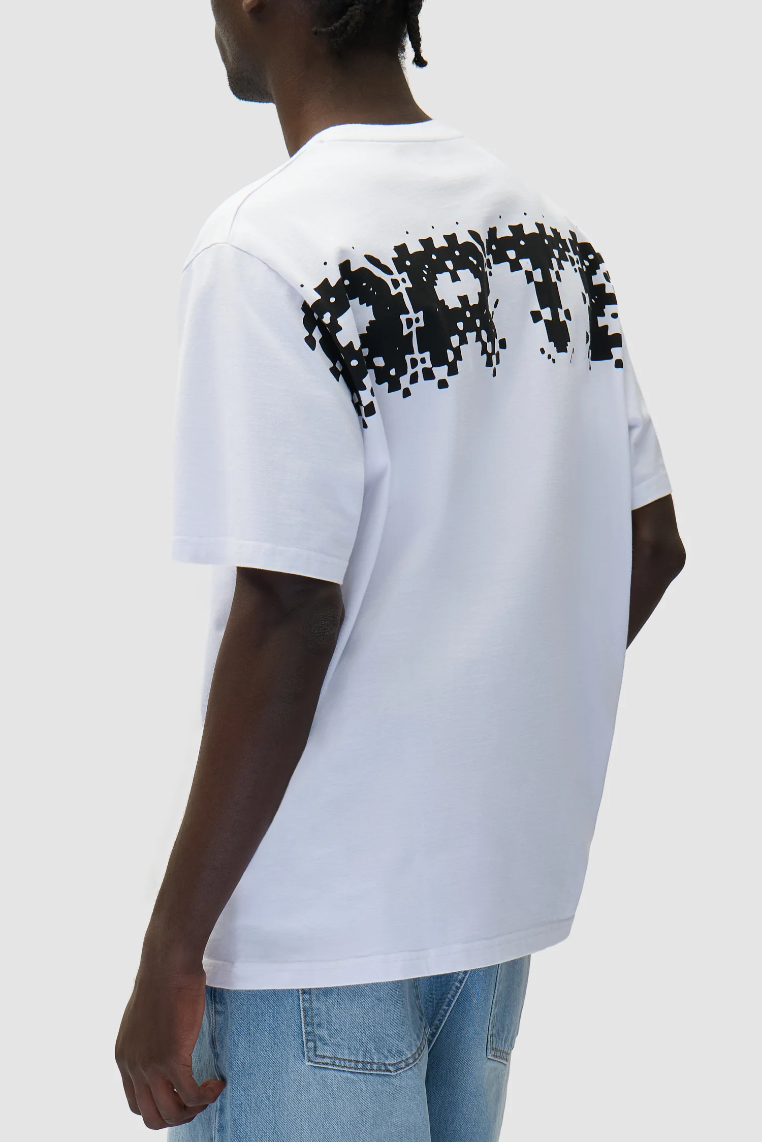 T-shirt Pixel Back - Blanc - Image 7