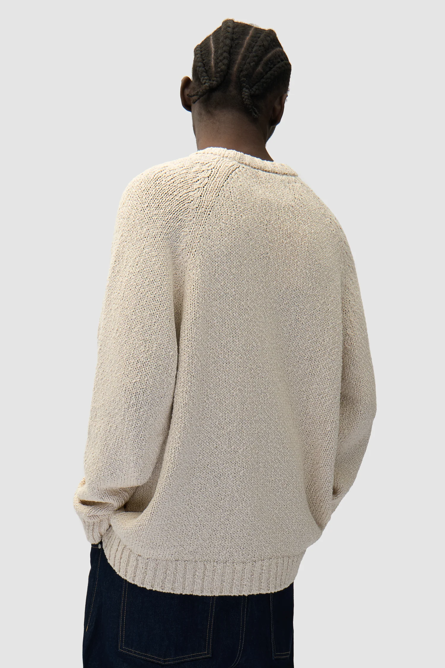Tricot frontal Pixel - Crème - Image 3