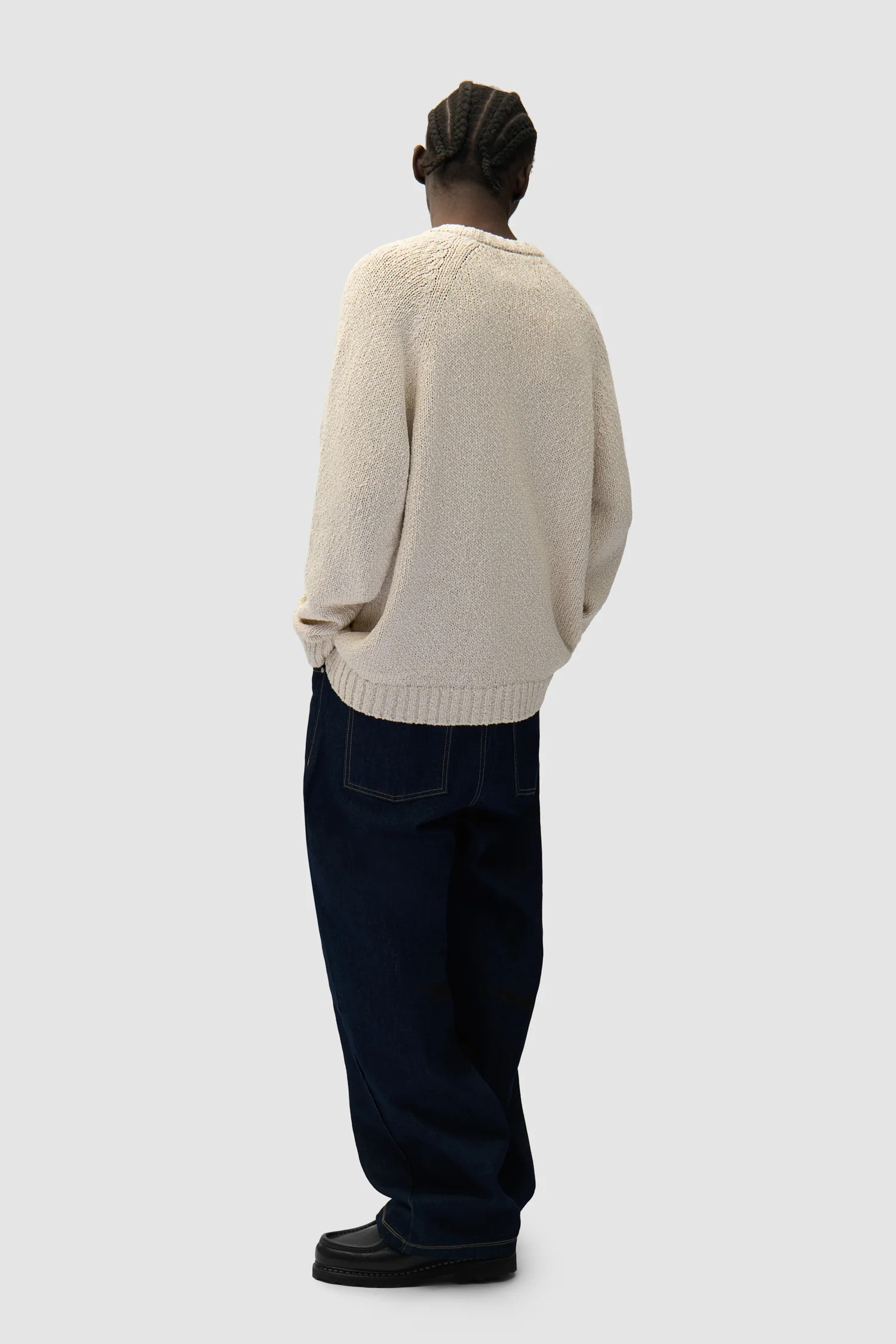 Tricot frontal Pixel - Crème - Image 6
