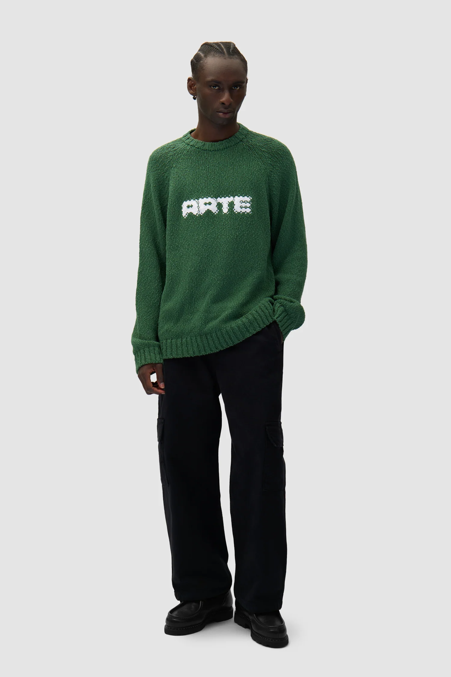 Tricot frontal Pixel - Vert - Image 5