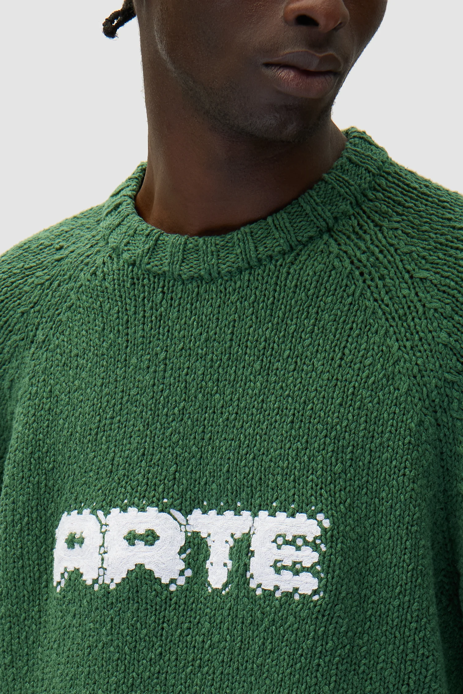 Tricot frontal Pixel - Vert - Image 8