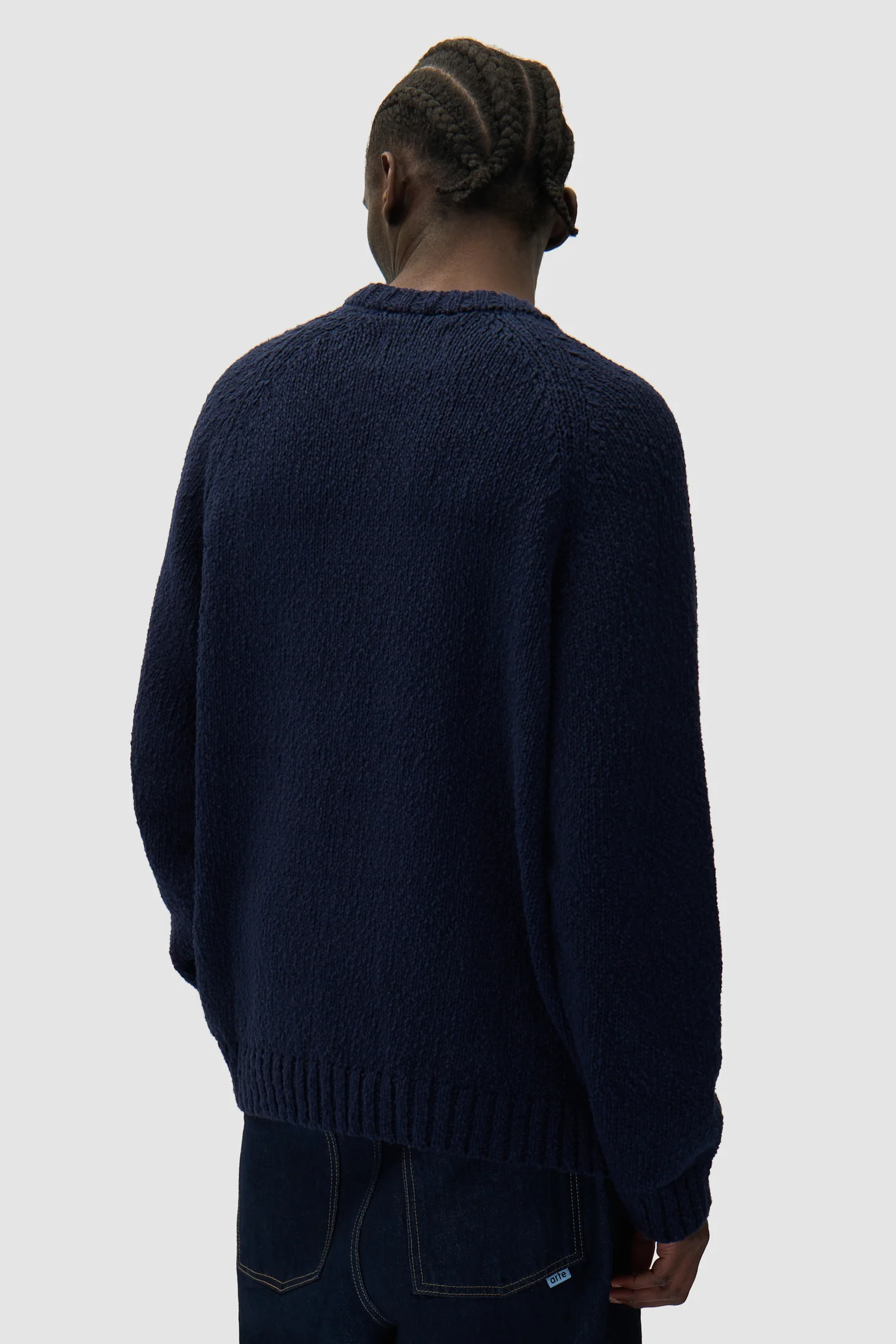 Tricot frontal Pixel - Marine - Image 3