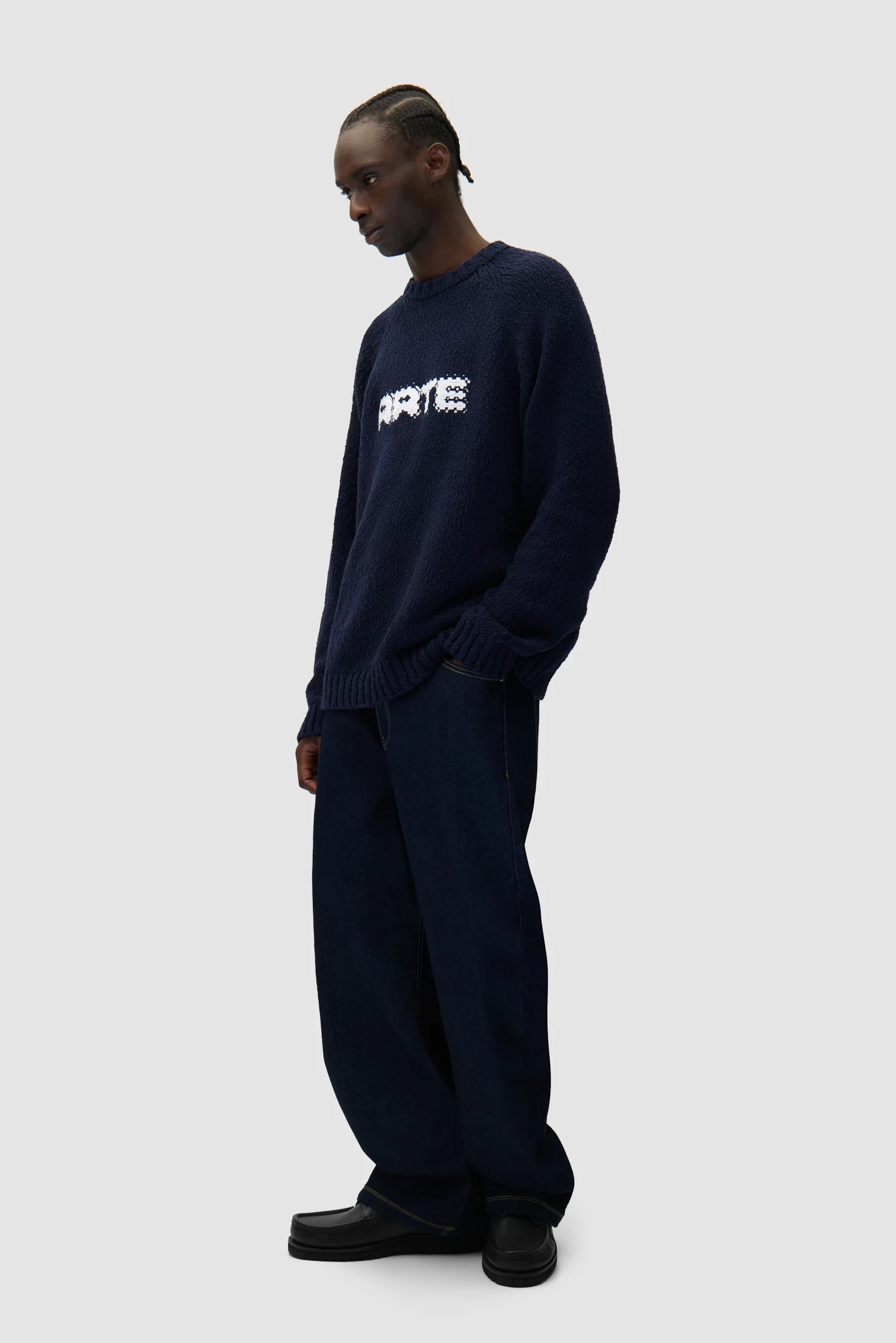 Tricot frontal Pixel - Marine - Image 4