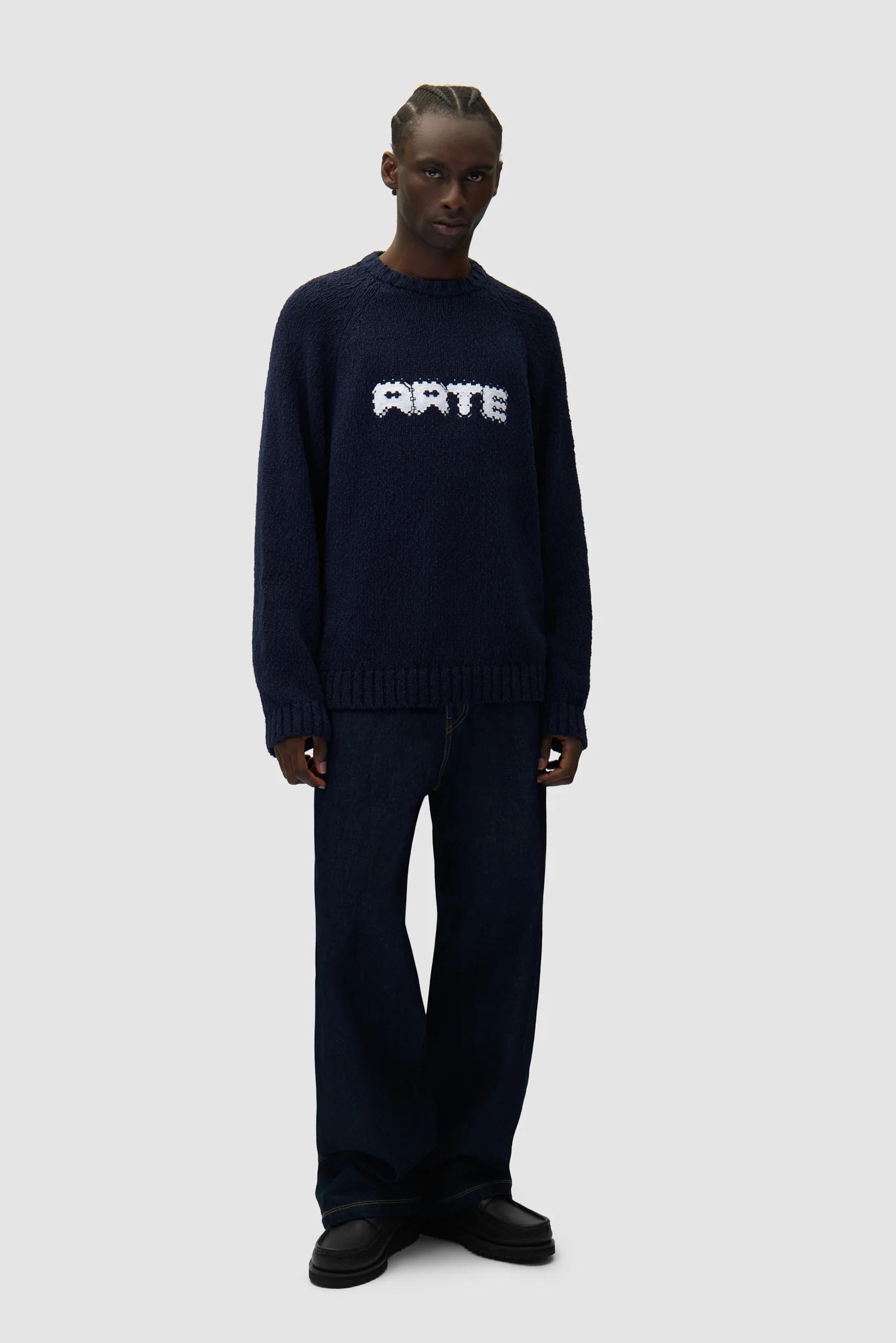 Tricot frontal Pixel - Marine - Image 5