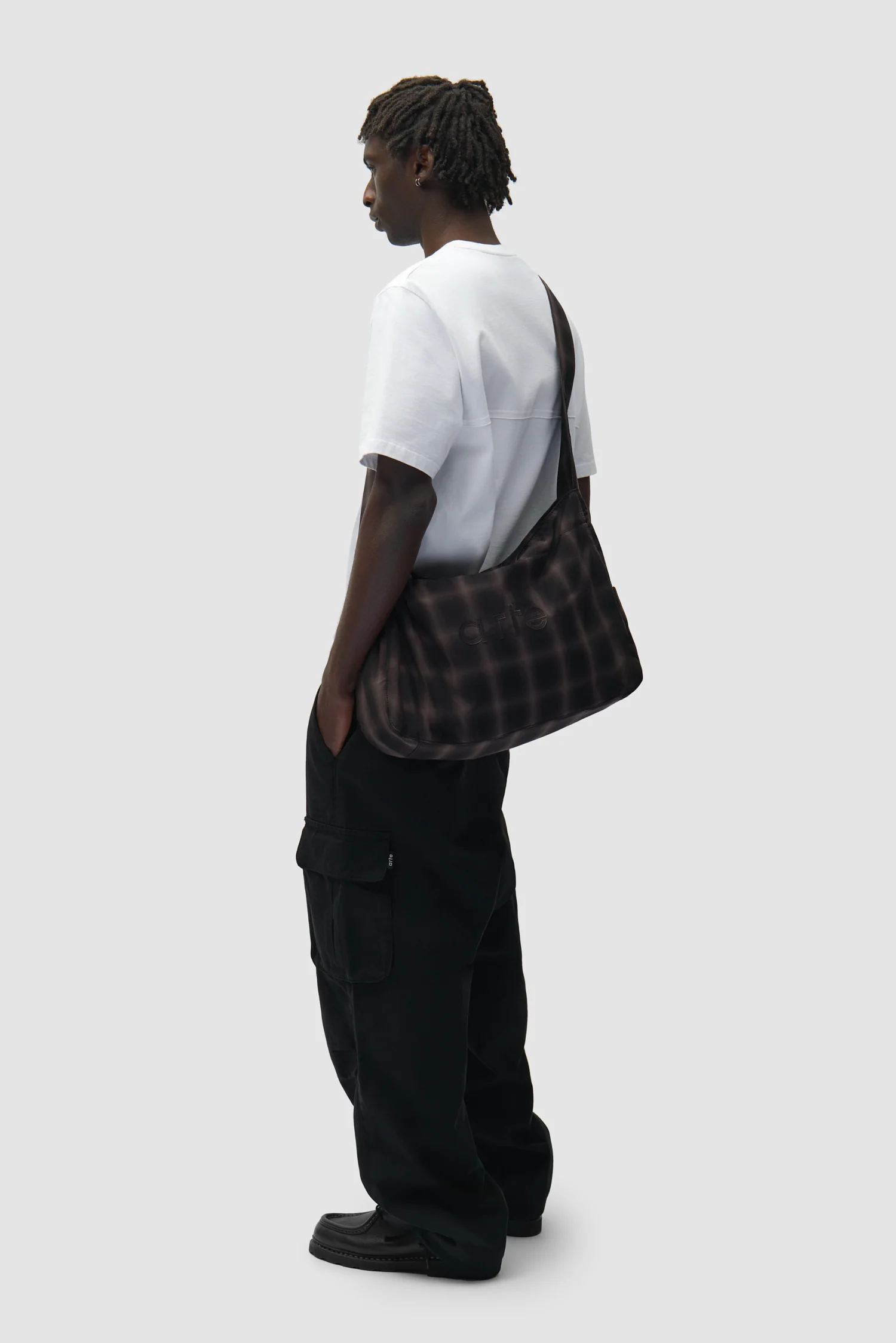 Grand sac à carreaux - Plaid - Image 4