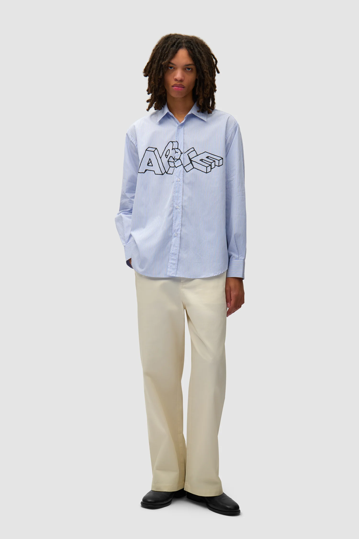 Pantalon habillé - Crème - Image 5