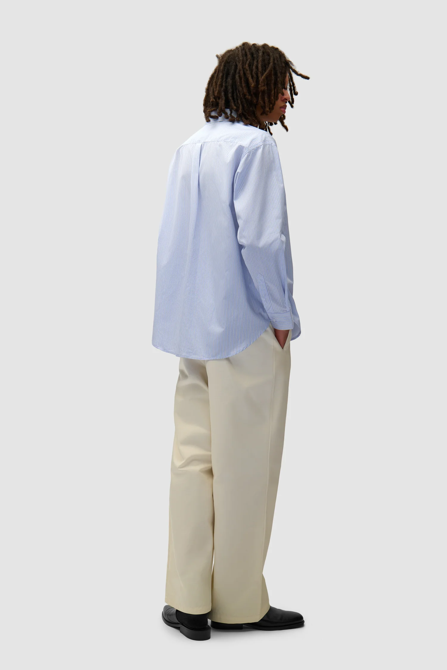 Pantalon habillé - Crème - Image 7