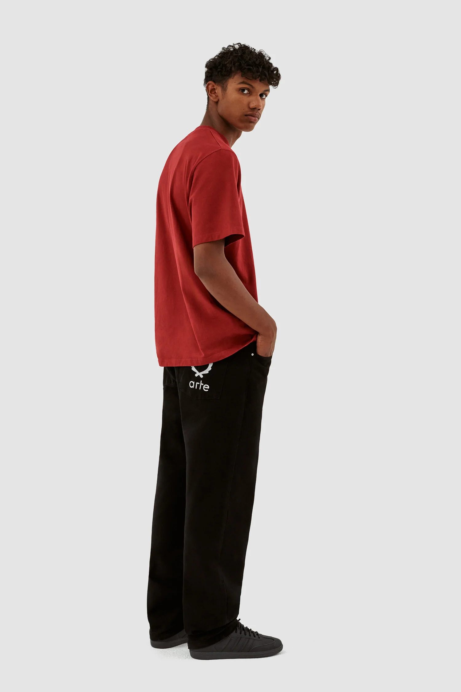 Pantalon Poage Back Heart - Noir - Image 5