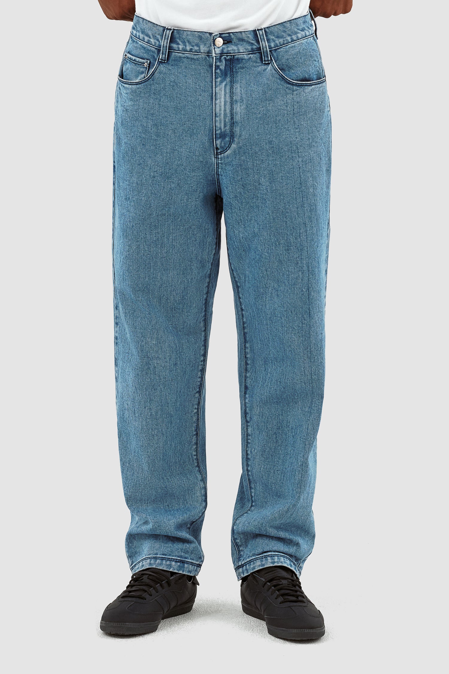 Pantalon Poage Back Heart - Denim - Image 3