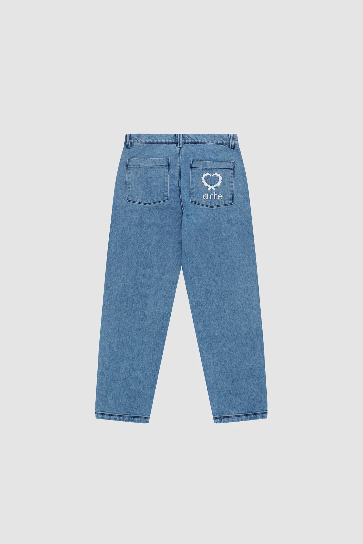Pantalon Poage Back Heart - Denim - Image 9