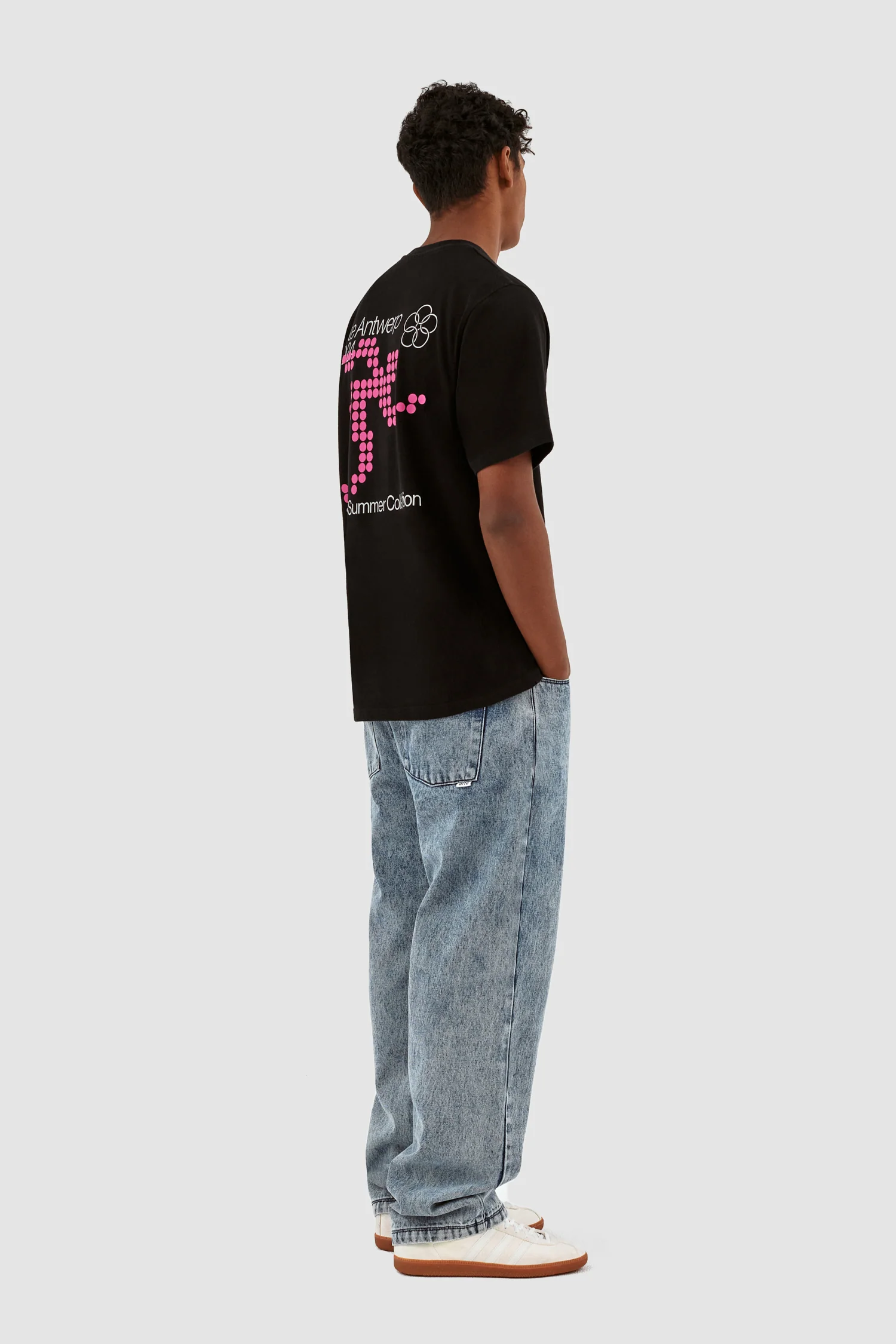 Poage Pantalon avec ceinture - Denim Vintage - Image 5