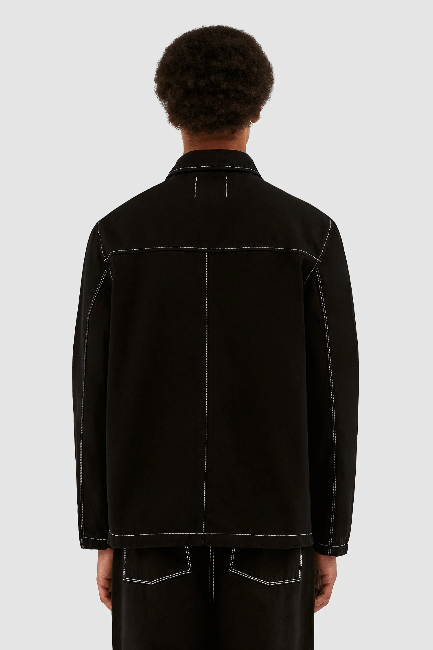 Veste Workwear Poelzig - Denim noir - Image 2