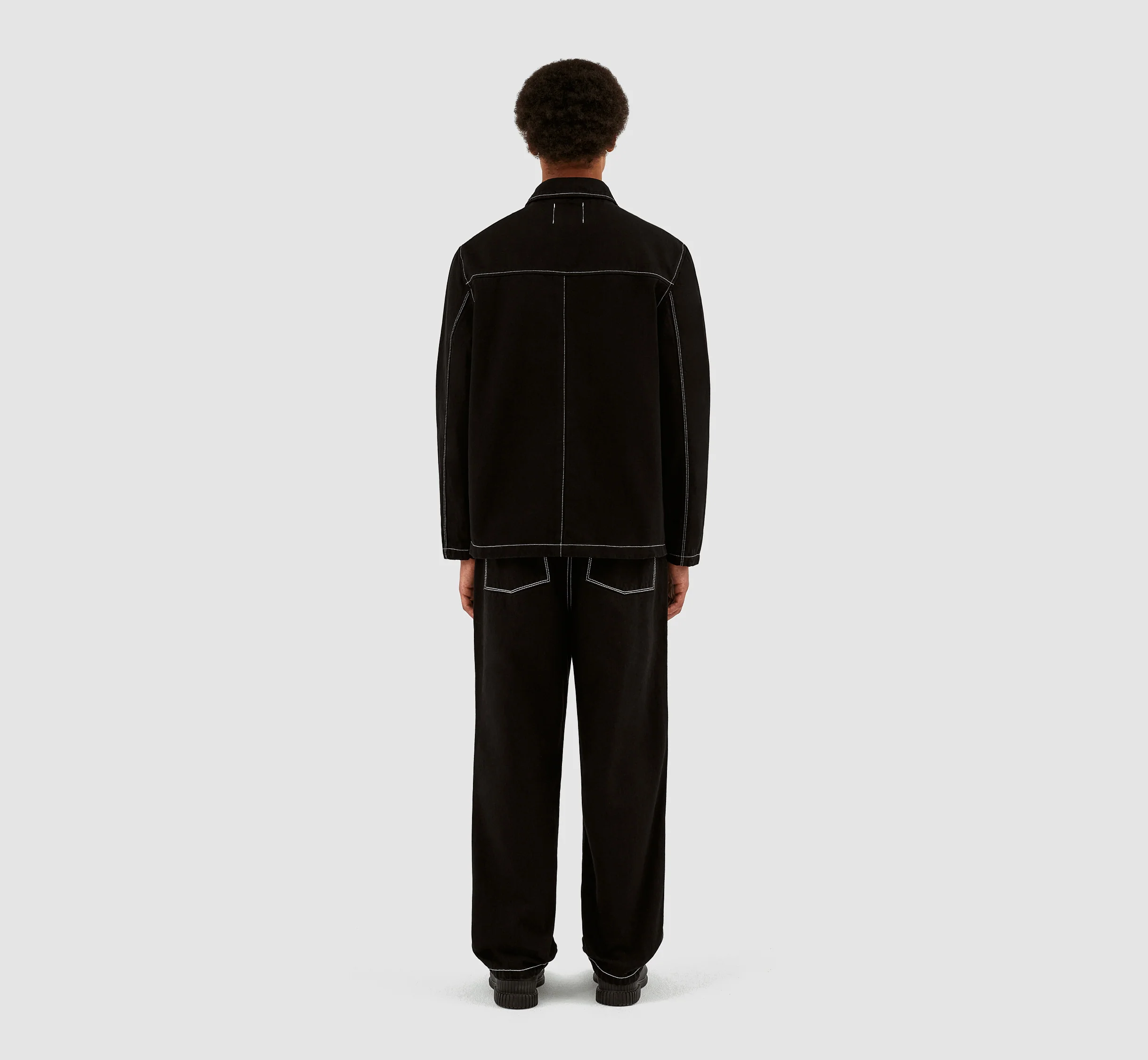 Veste Workwear Poelzig - Denim noir - Image 5