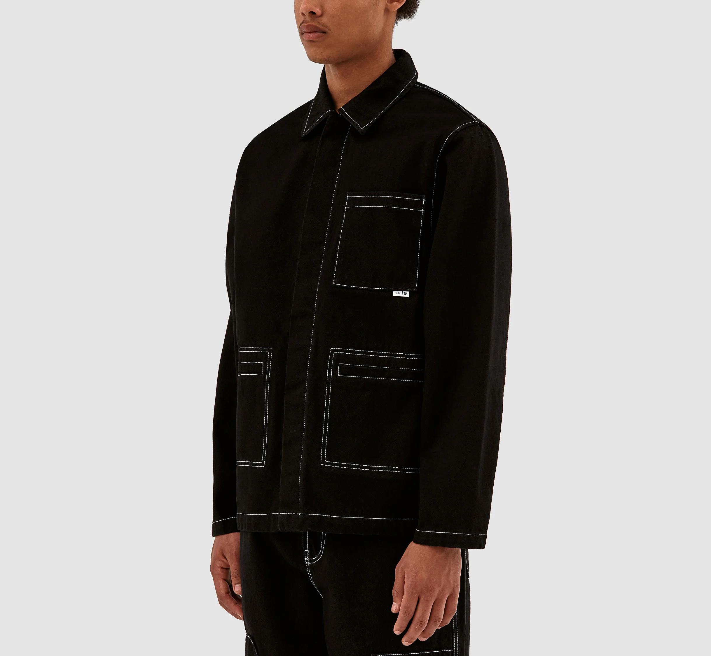 Veste Workwear Poelzig - Denim noir - Image 6