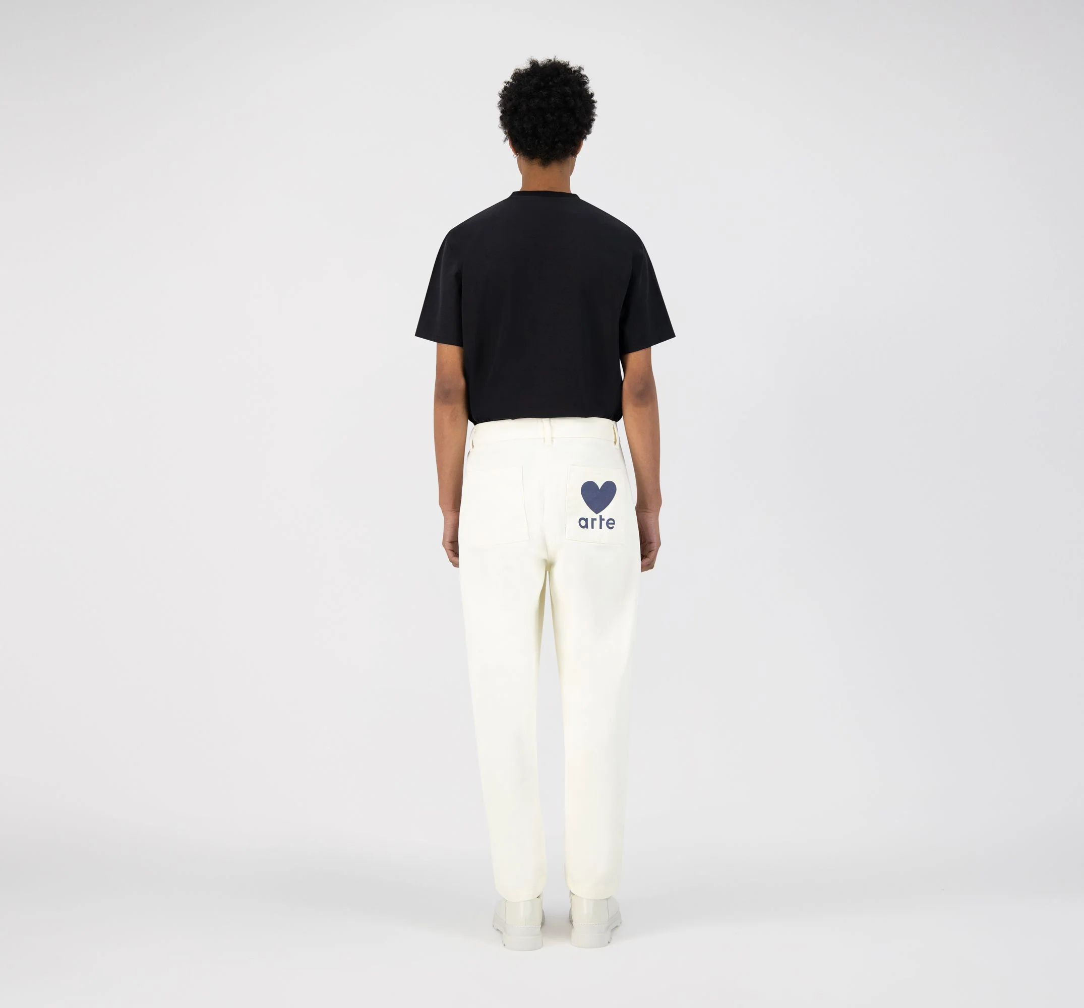 Pantalon Polke Heart - Creme - Image 3