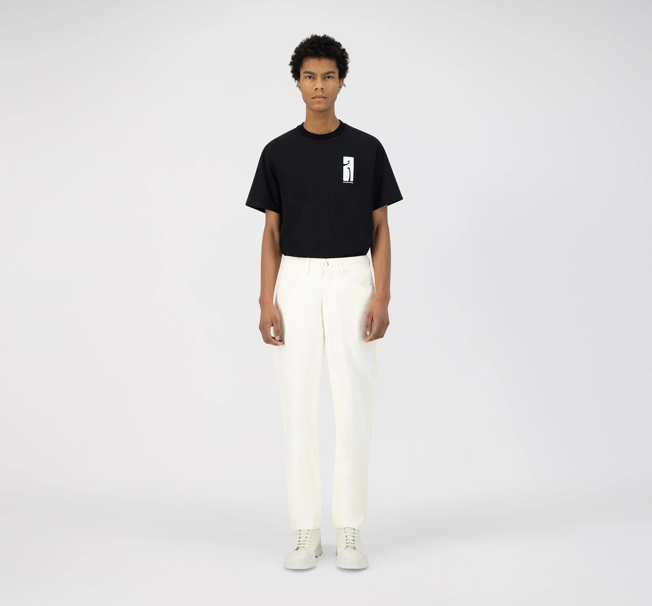 Pantalon Polke Heart - Creme - Image 4