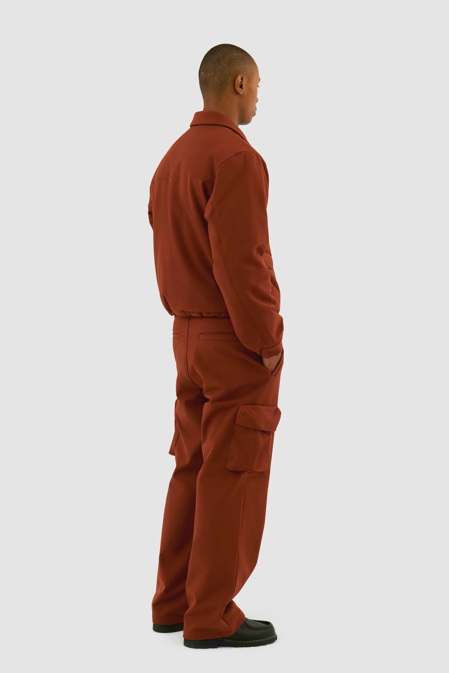 Veste en nylon - Orange - Image 6