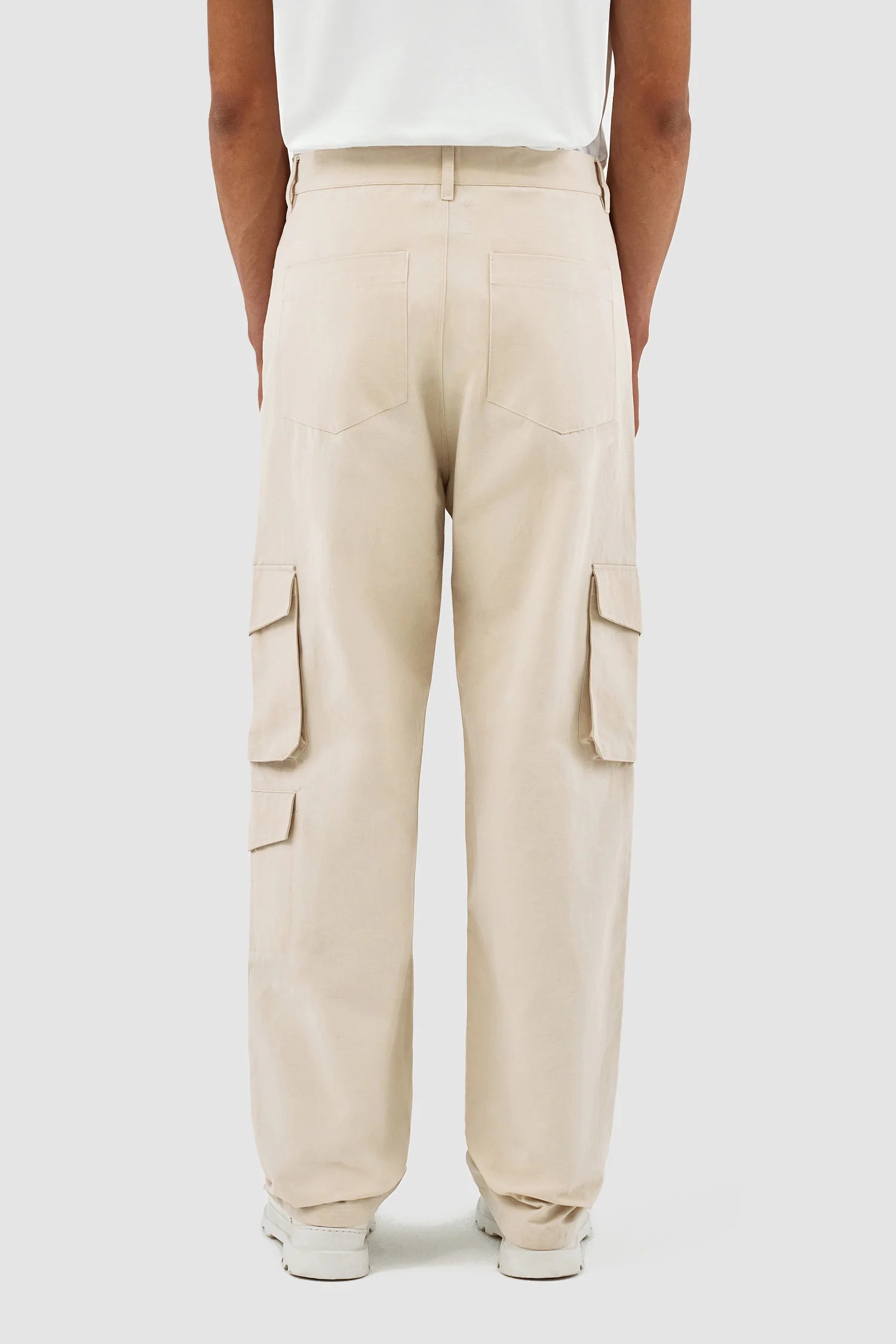 Pantalon à double poche Porter - Crème - Image 3