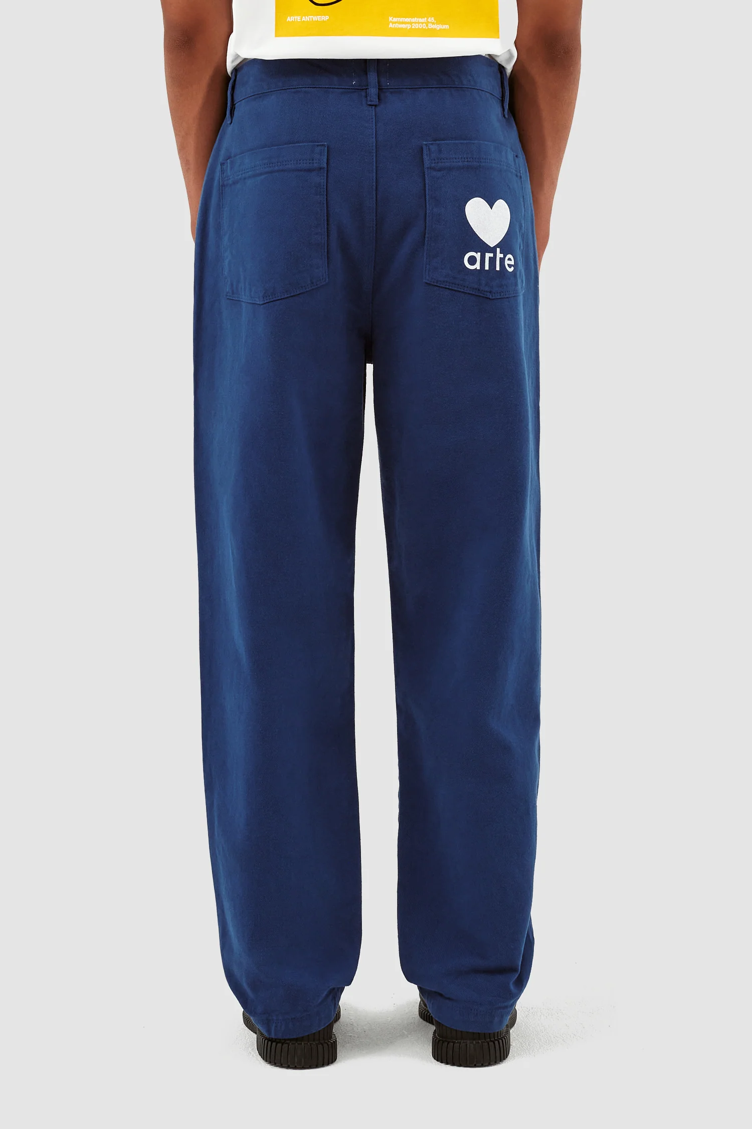 Pantalon à poches en forme de cœur Porter - Marine - Image 2