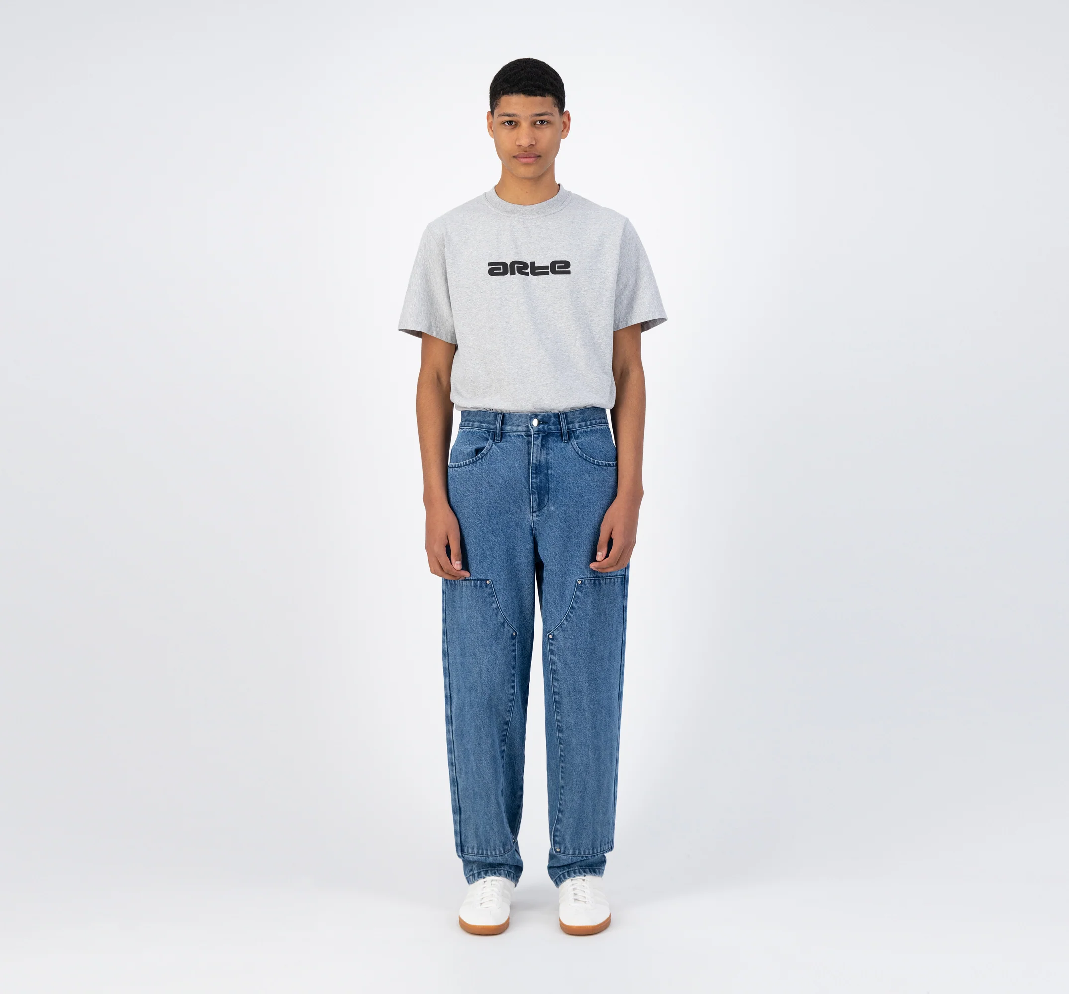Pantalon Porter - Denim (Light Bleach) - Image 4