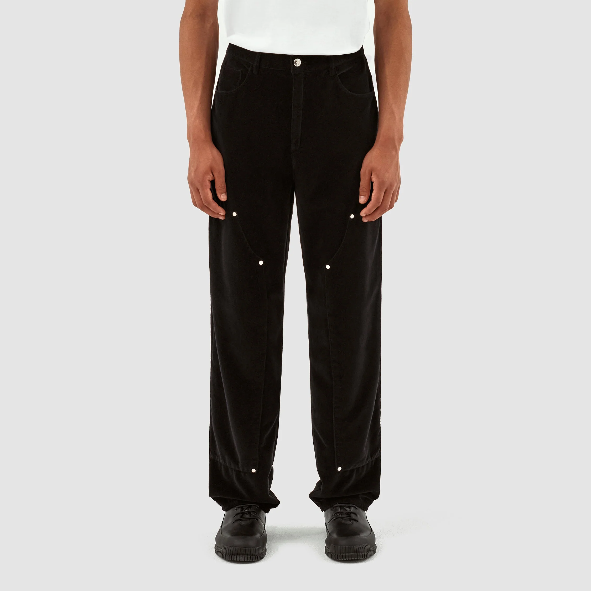 Pantalon en velours Porter - Noir