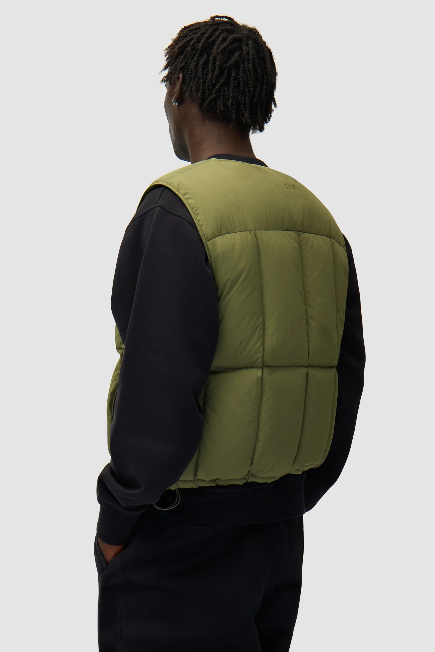 Gilet polaire - Vert - Image 3