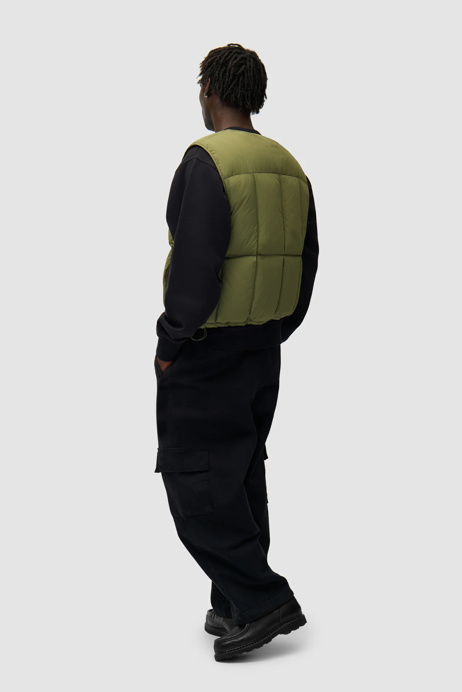 Gilet polaire - Vert - Image 6