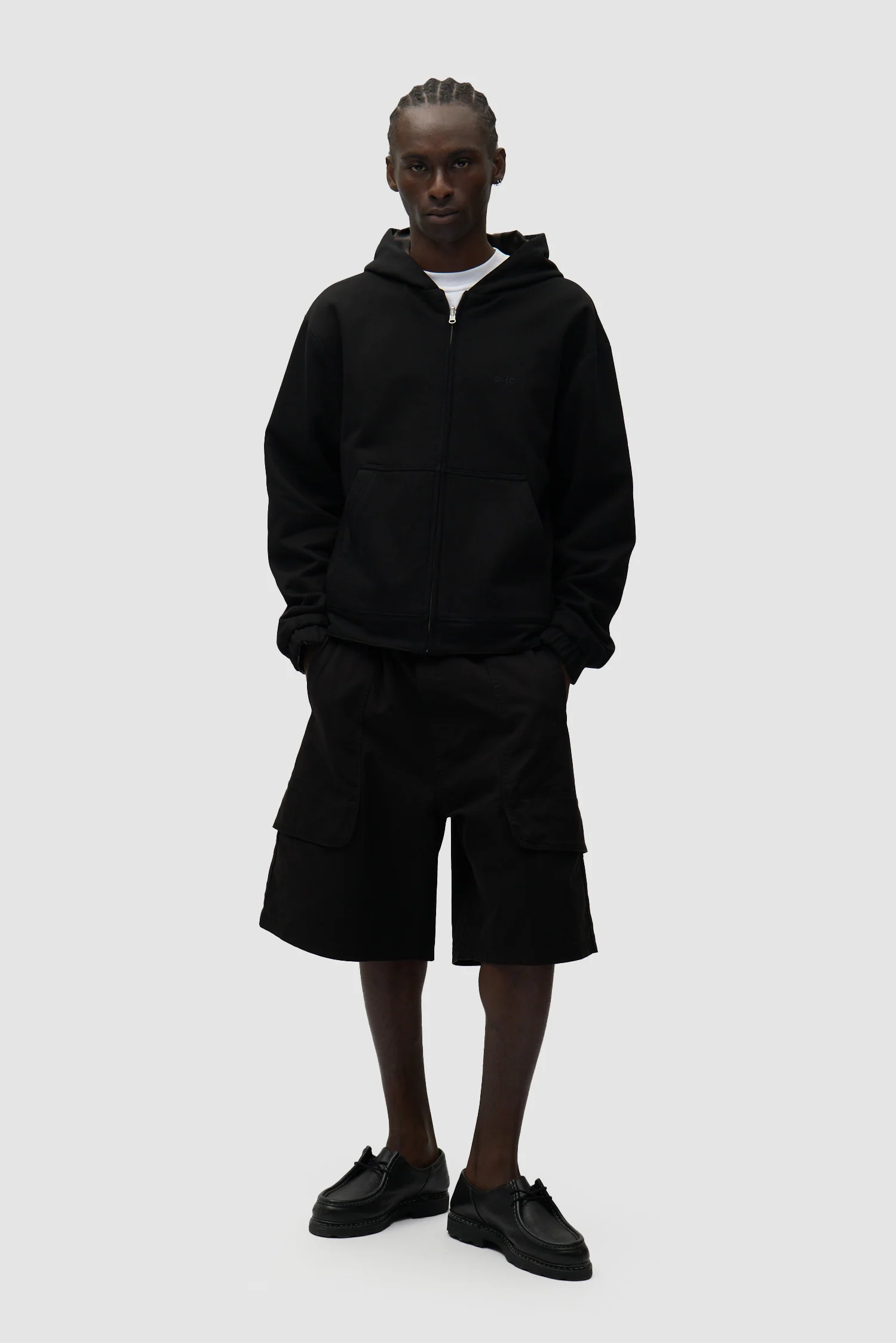 Veste polaire réversible - Noir - Image 6