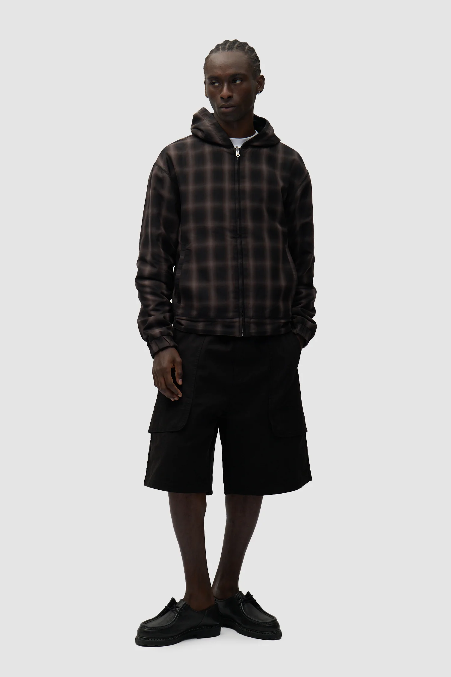 Veste polaire réversible - Noir - Image 9