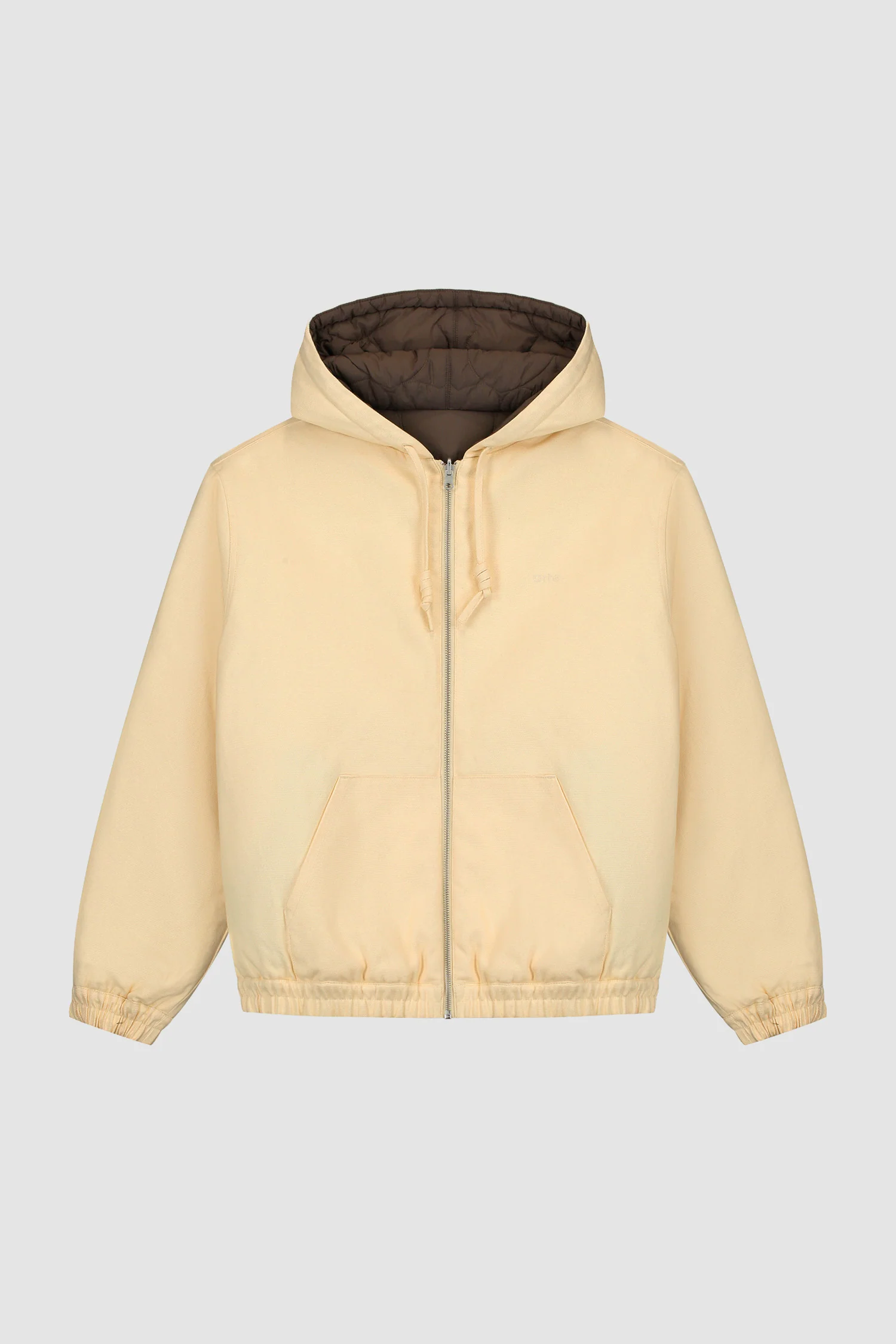 Veste à capuche réversible - Crème - Image 15