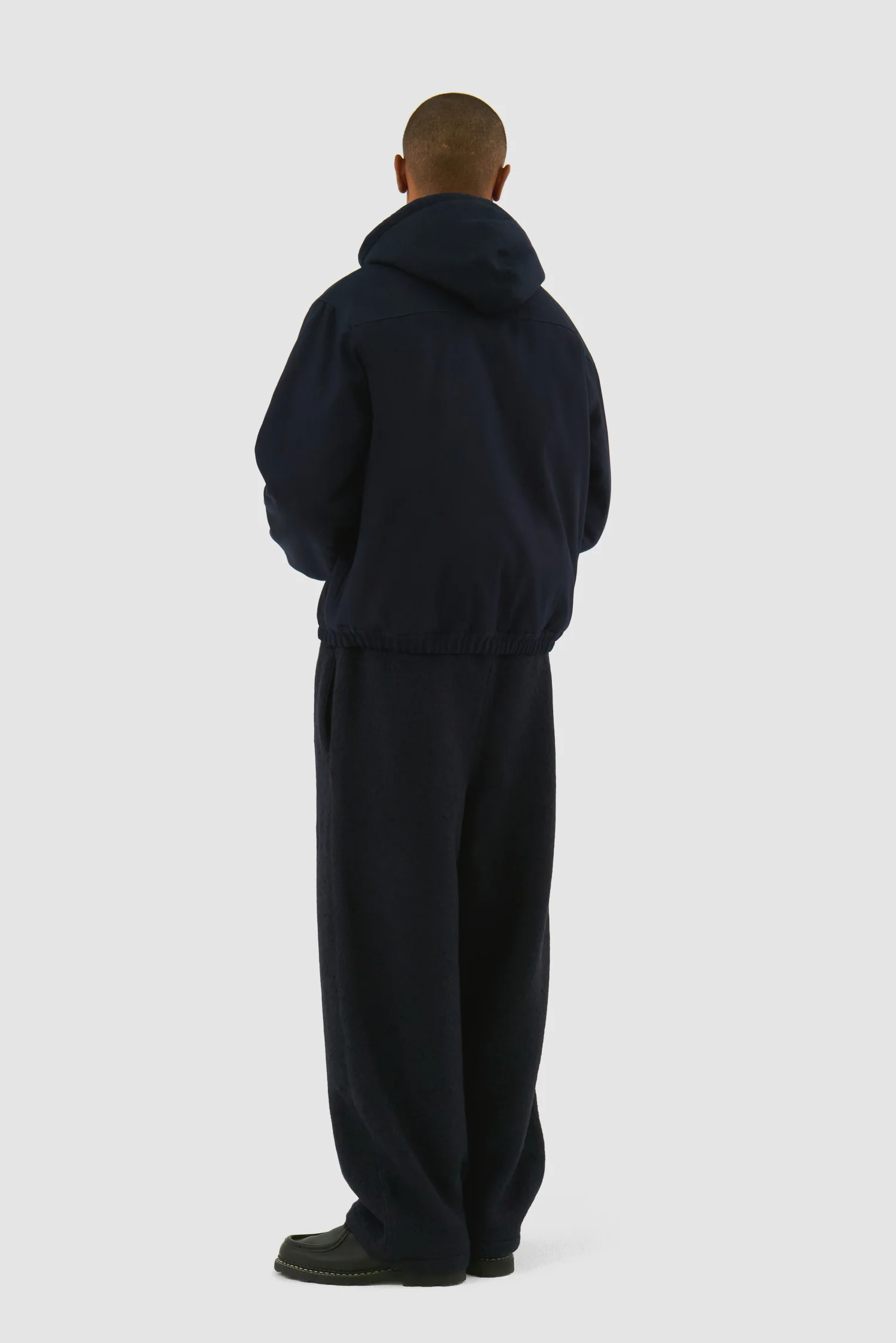 Veste à capuche réversible - Marine - Image 6