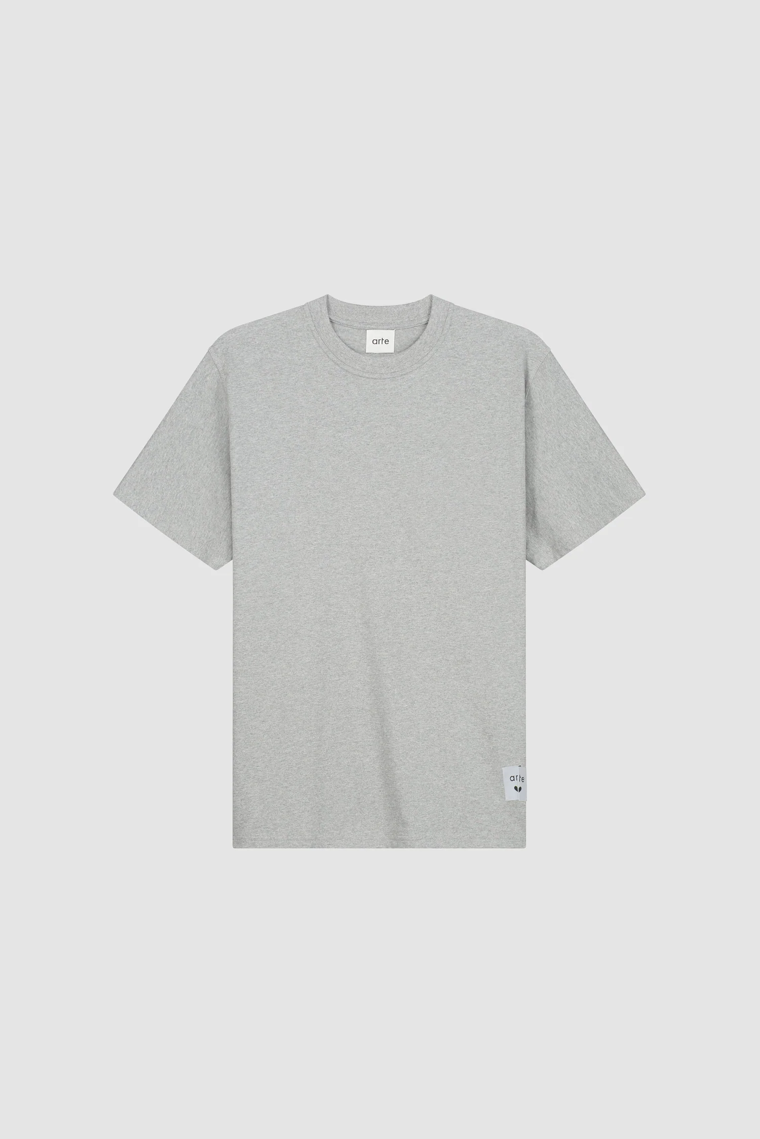 T-shirt à étiquette réversible - Gris - Image 14