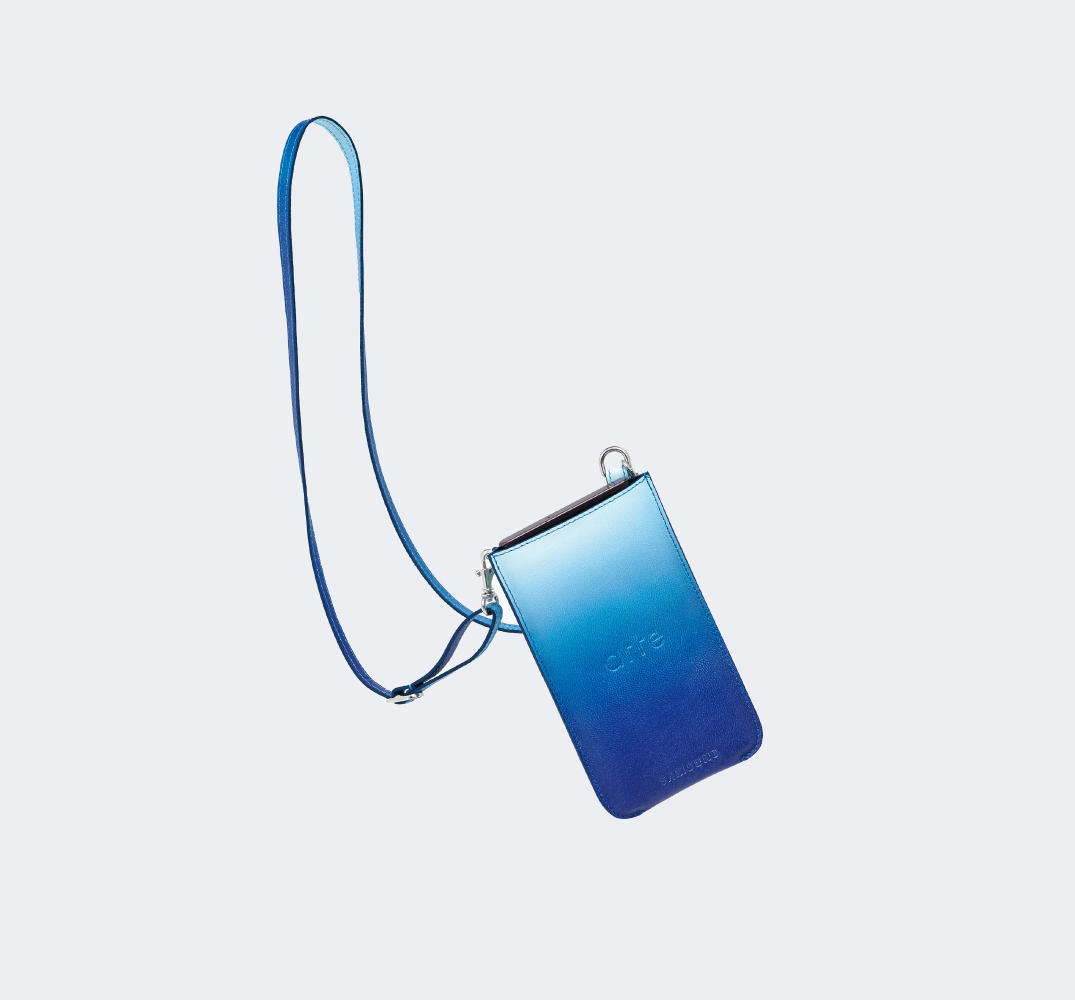 Pochette pour téléphone Samsung - Bleu dégradé - Image 3