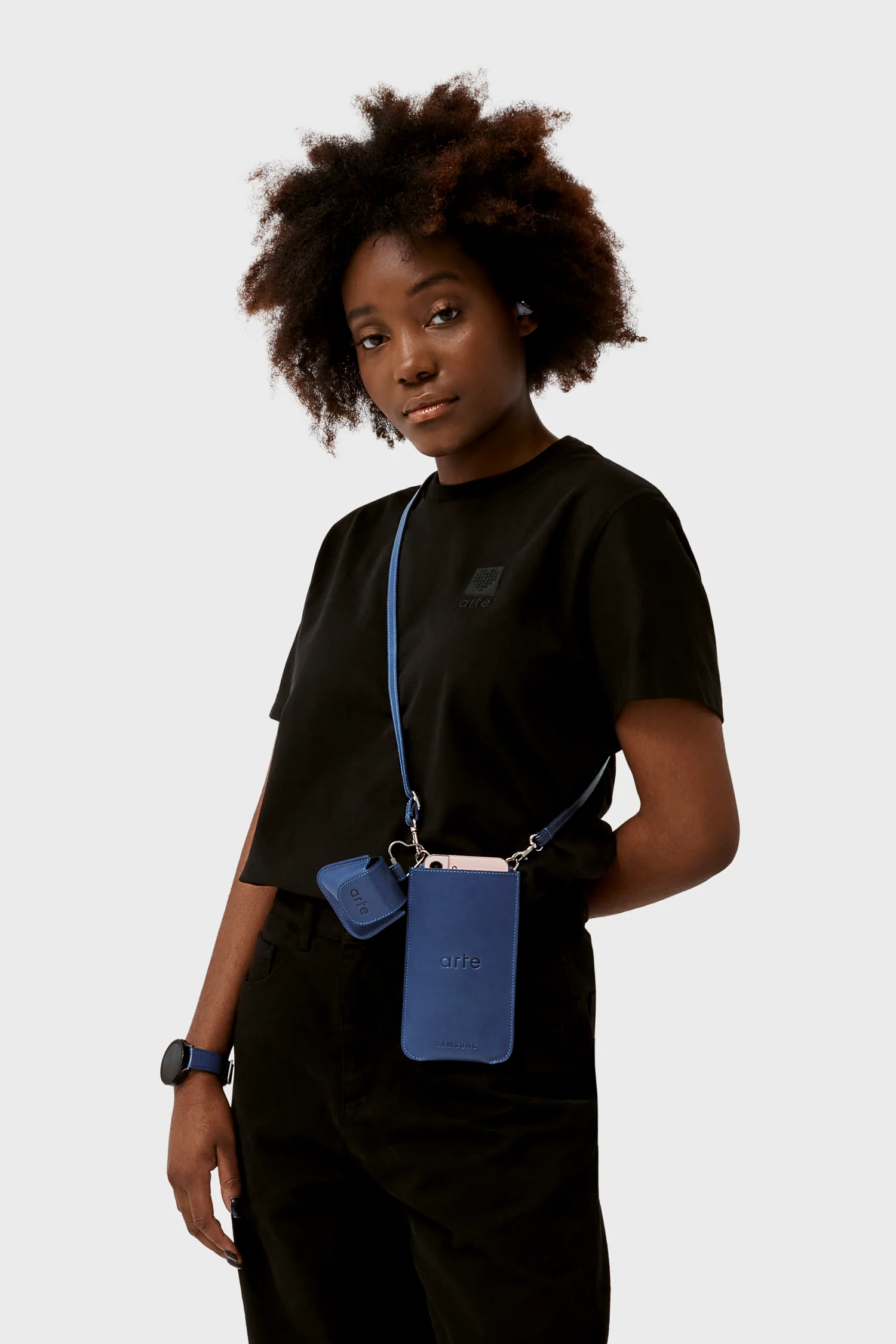 Pochette pour téléphone Samsung - Marine - Image 2