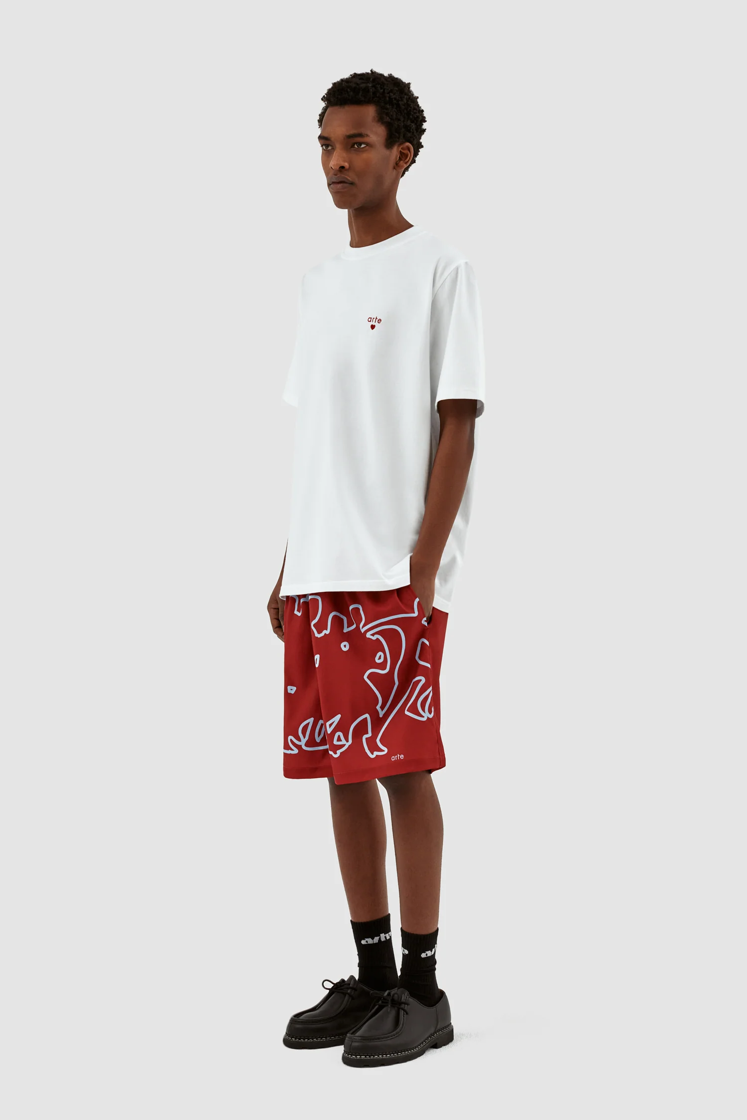 Samuel Multi Runner Short - Bordeaux - Image 5
