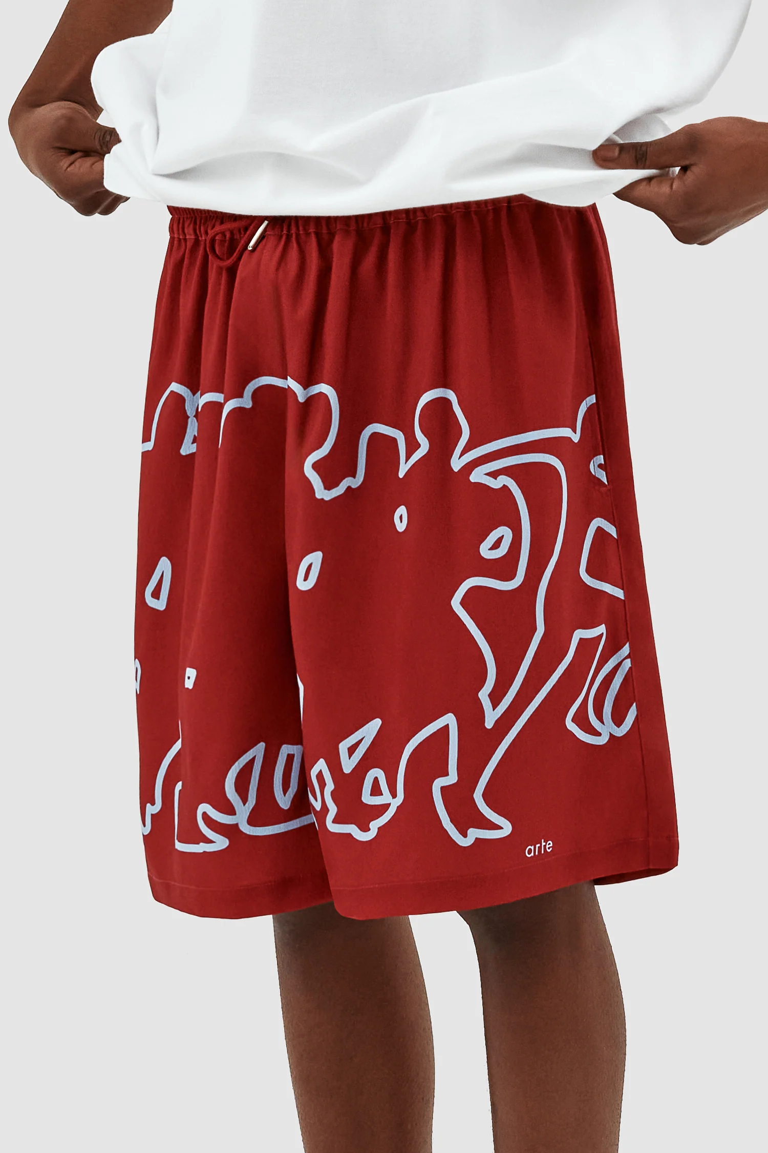 Samuel Multi Runner Short - Bordeaux - Image 7