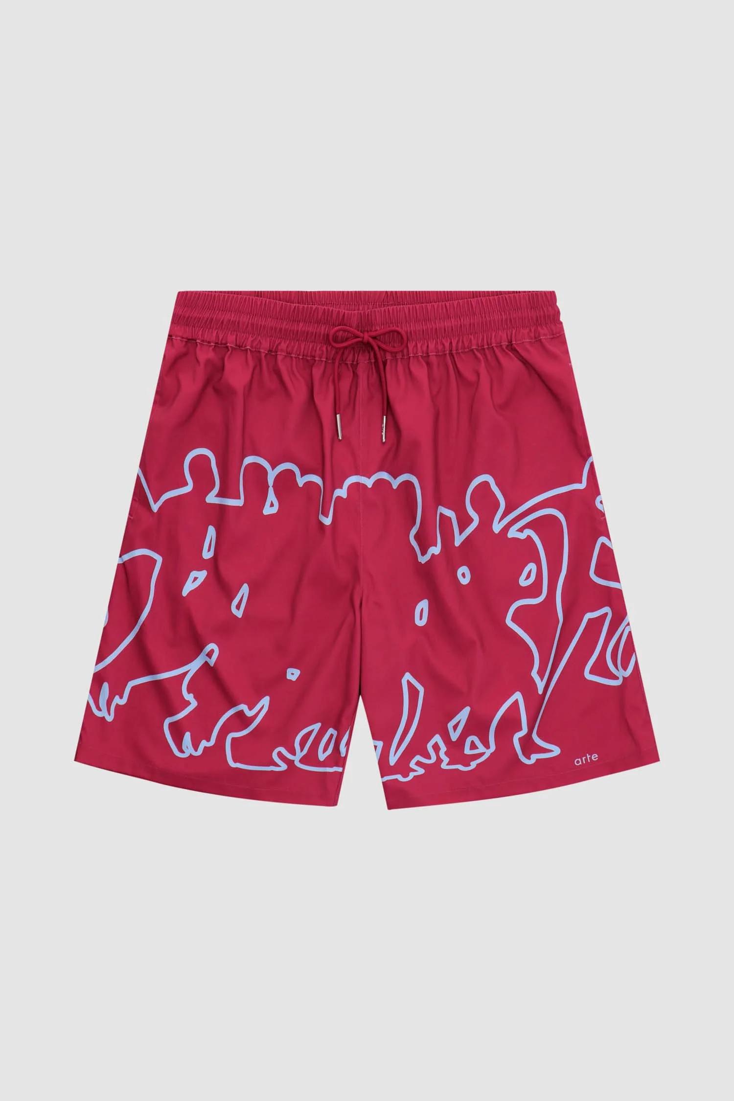 Samuel Multi Runner Short - Bordeaux - Image 8