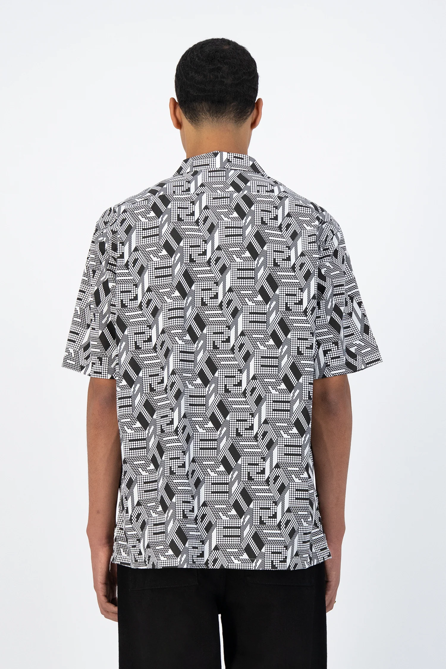 Chemise Scotti Allover - Noir/Blanc - Image 3