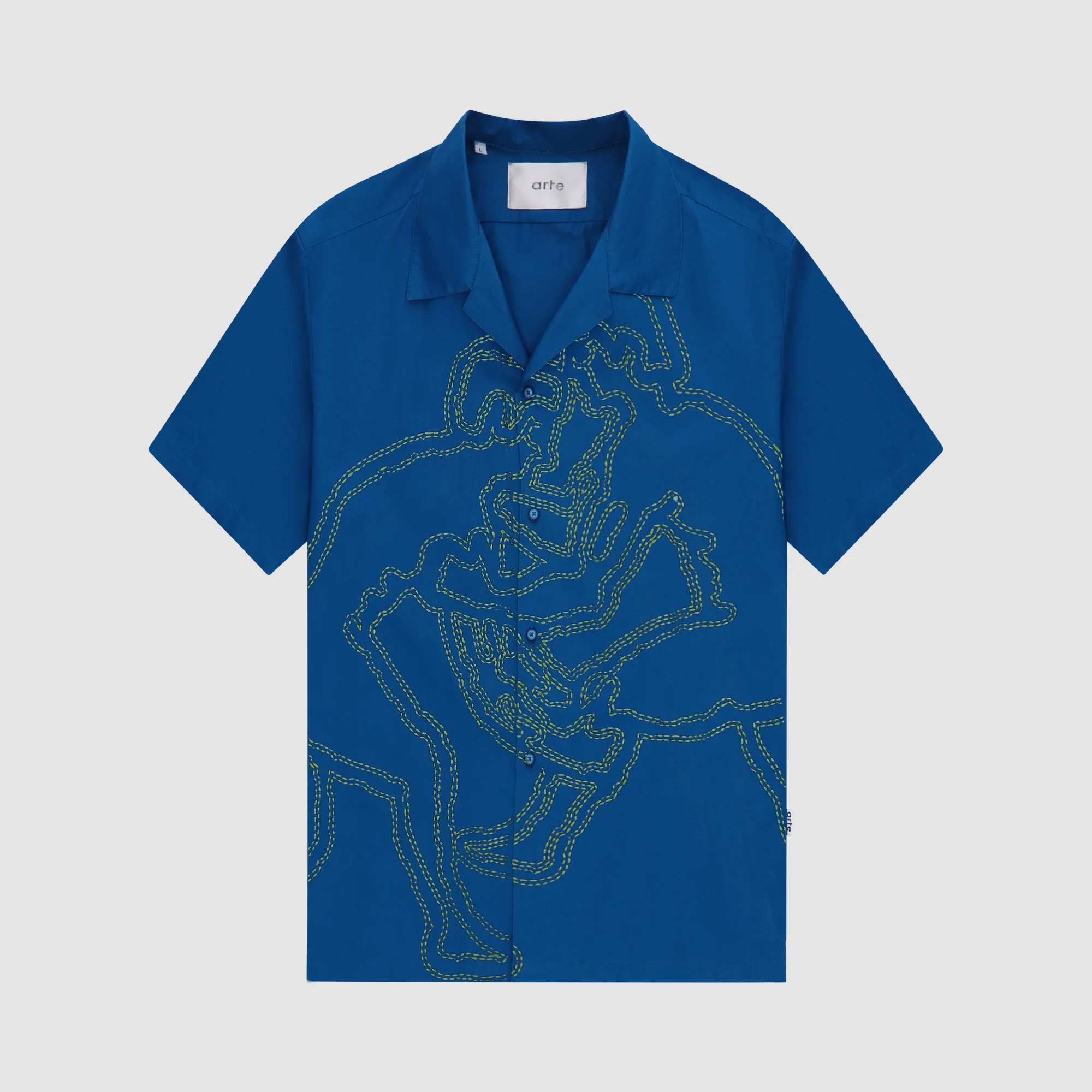 Chemise Scottie Fighter - Bleu
