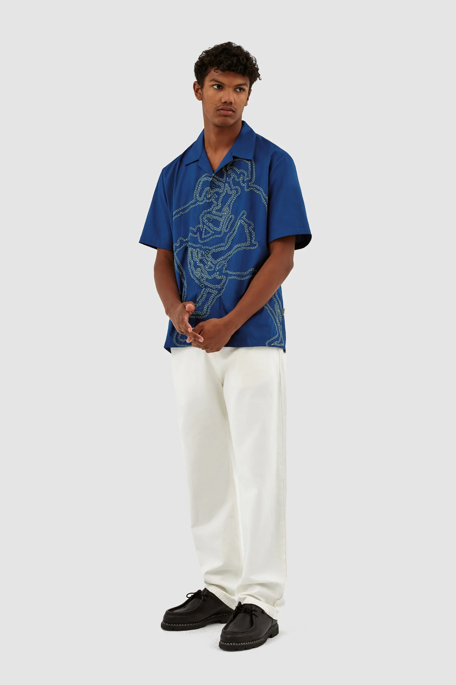 Chemise Scottie Fighter - Bleu - Image 5