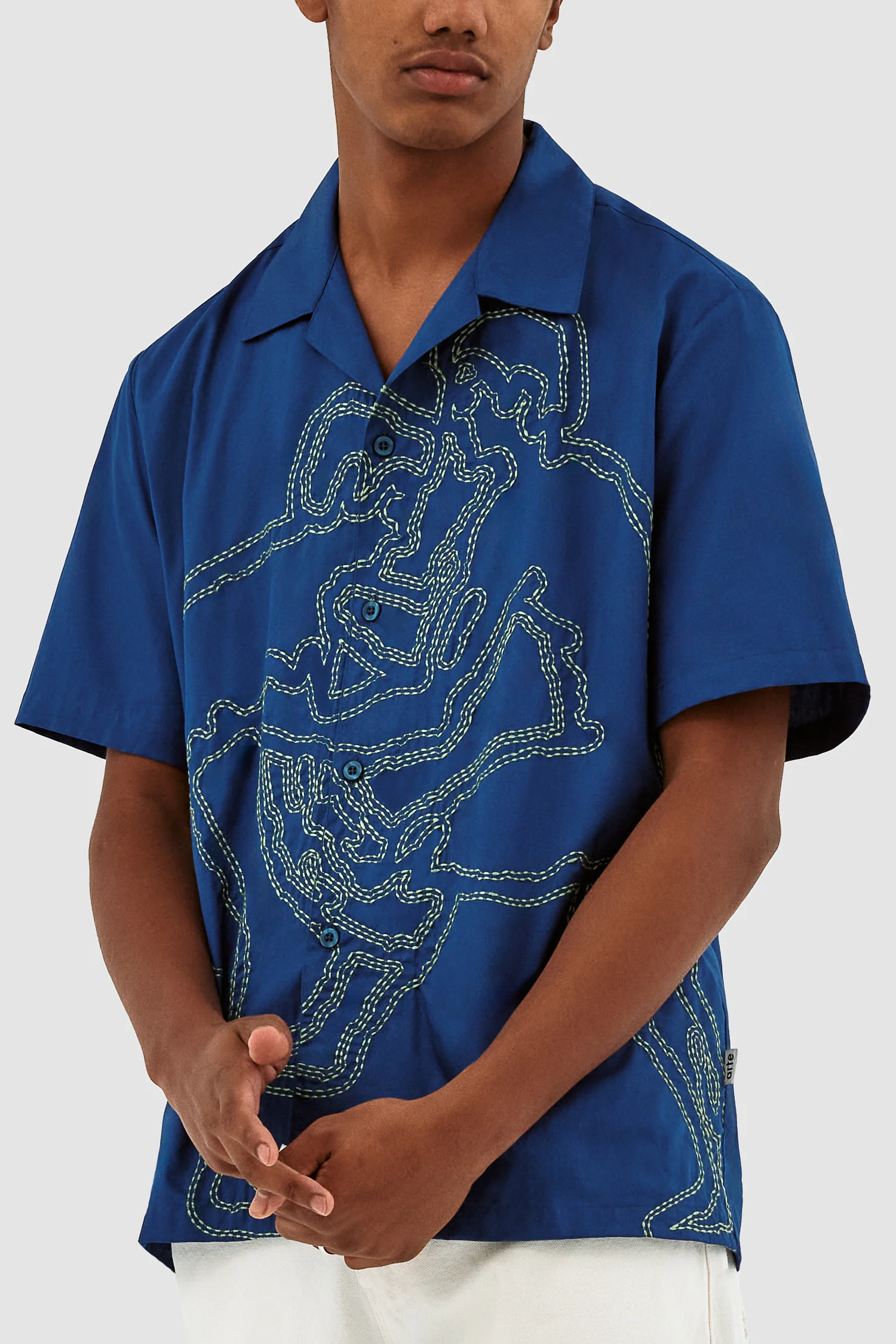 Chemise Scottie Fighter - Bleu - Image 7