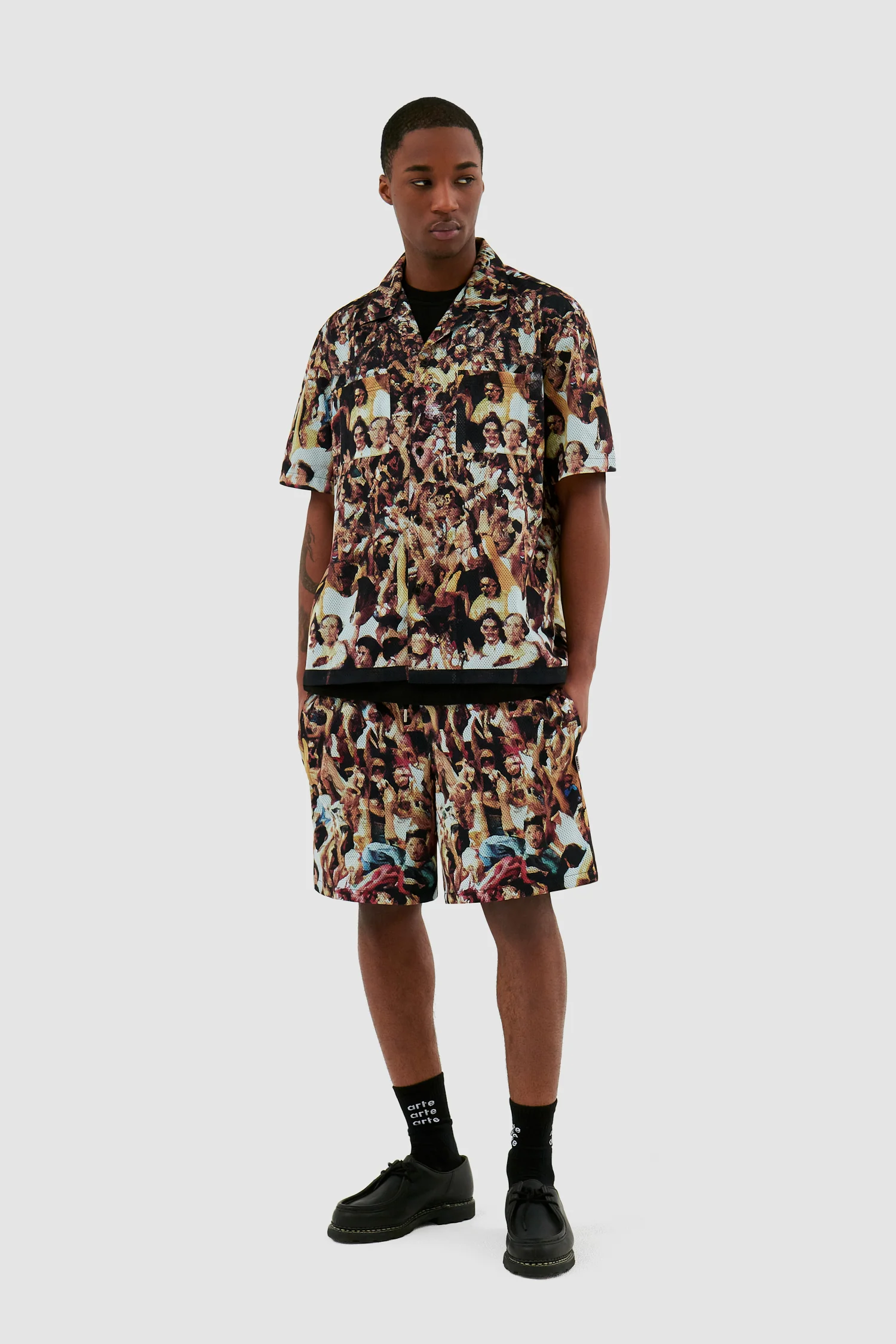 Chemise en maille Scottie - imprimé allover - Image 4