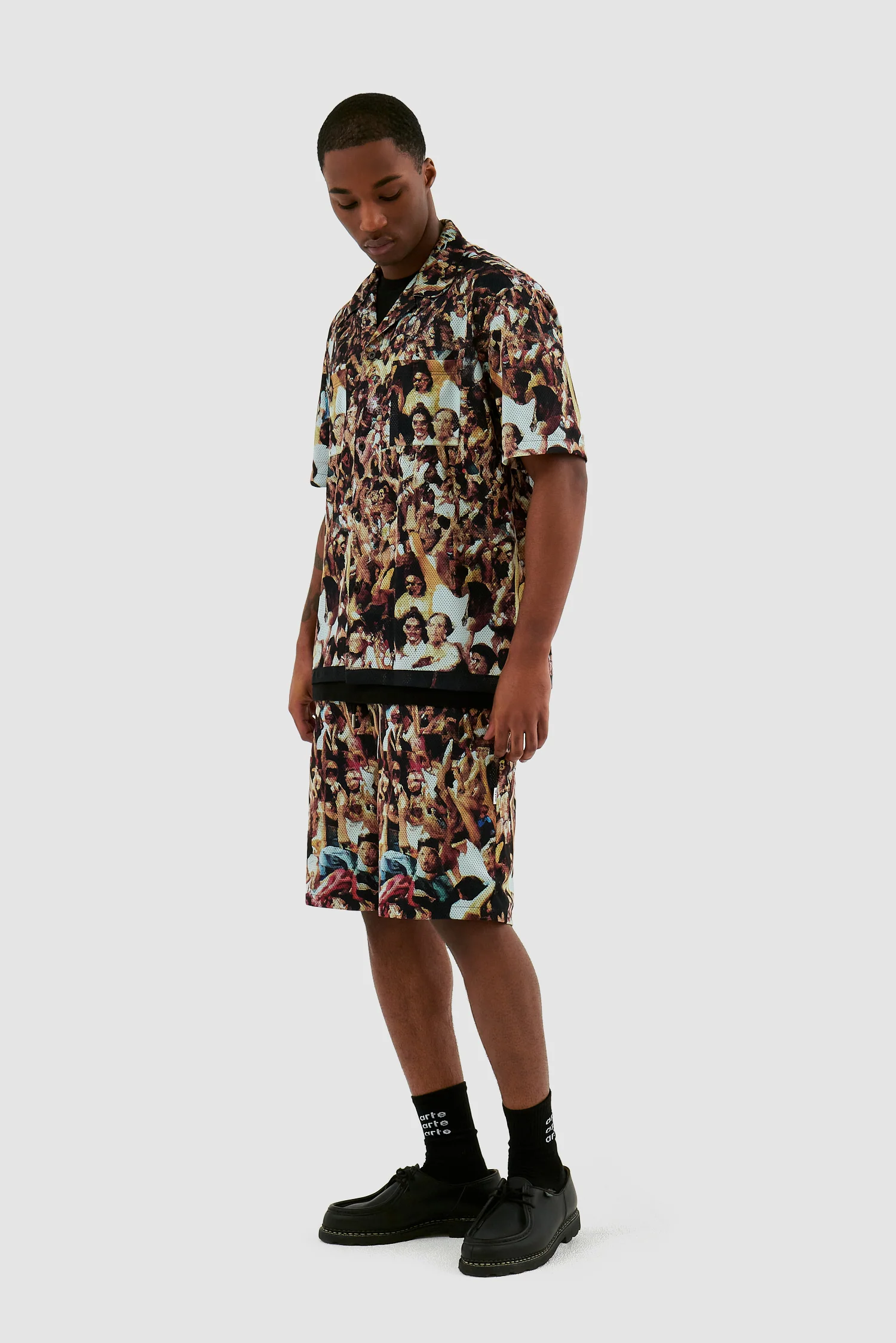 Chemise en maille Scottie - imprimé allover - Image 5