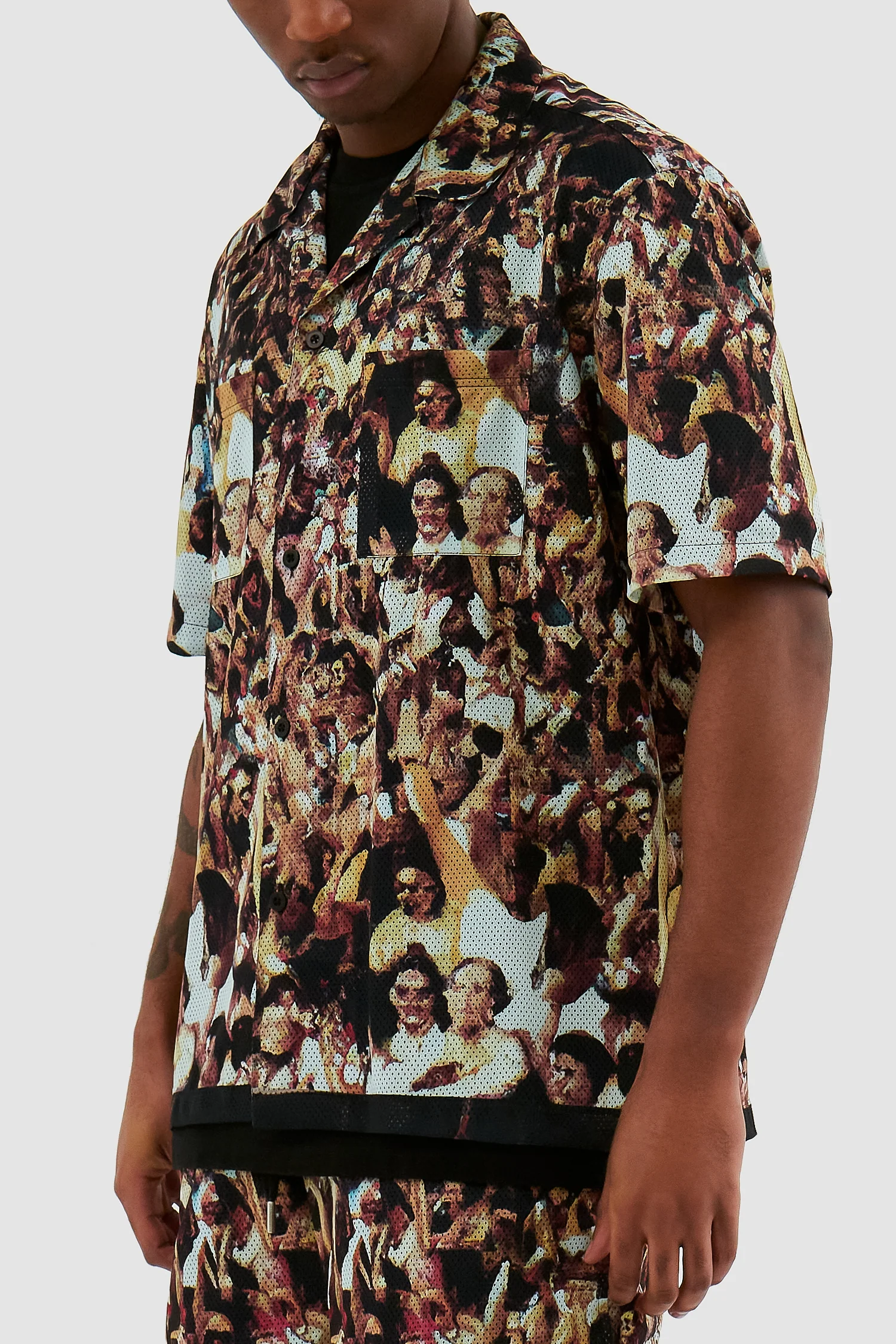 Chemise en maille Scottie - imprimé allover - Image 7