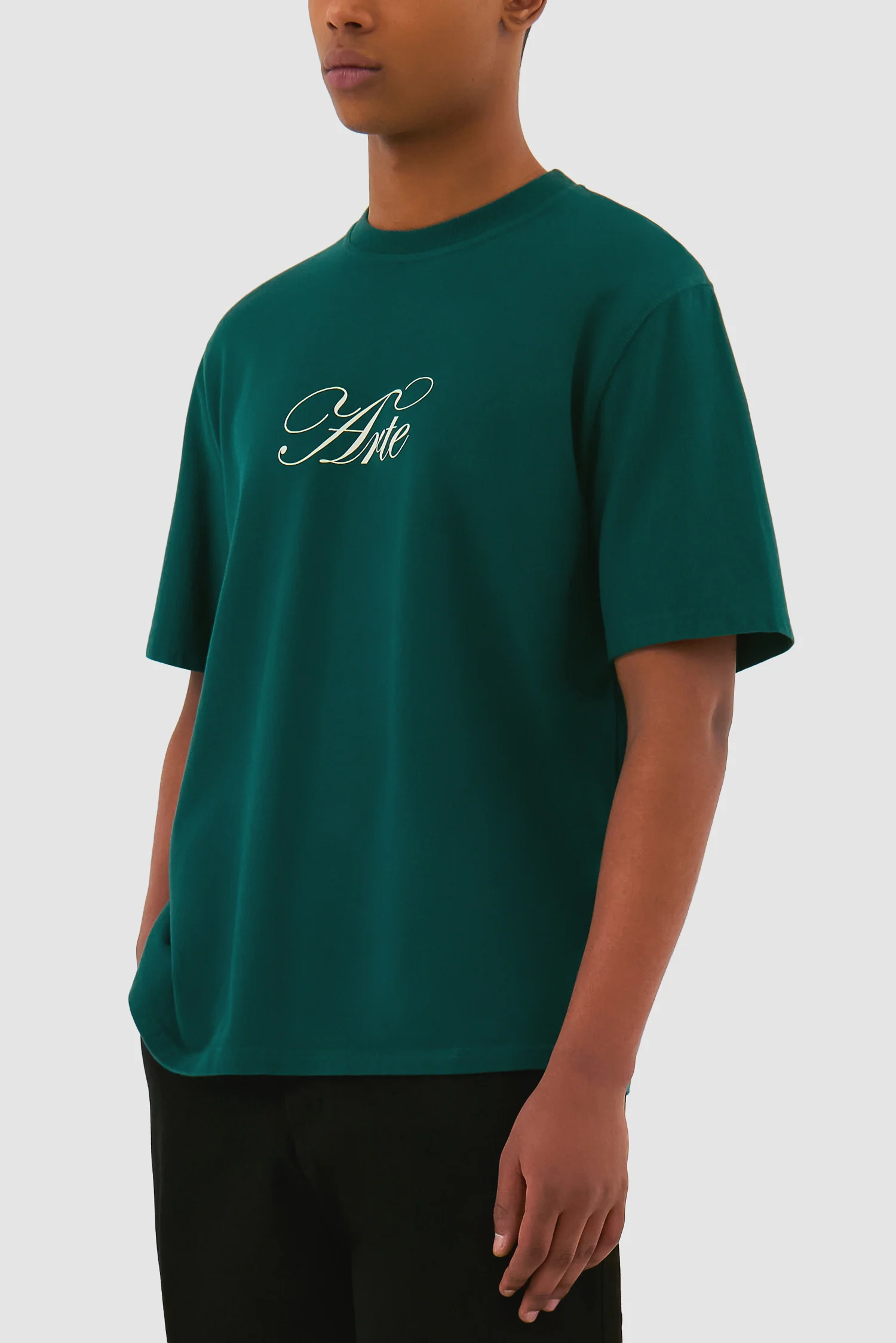 T-shirt avec logo Script - Vert - Image 7