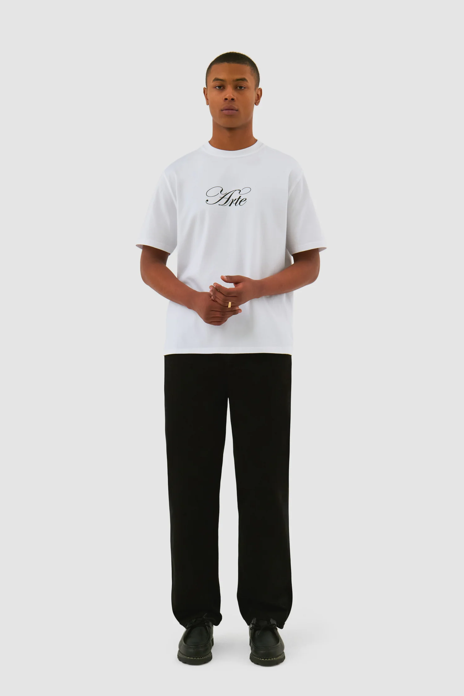T-shirt avec logo Script - Blanc - Image 4