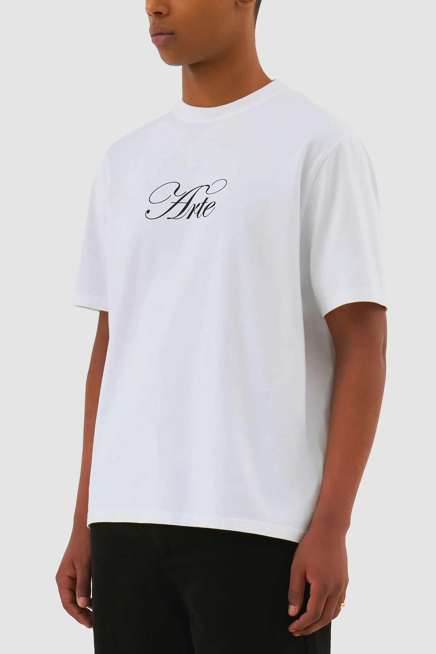 T-shirt avec logo Script - Blanc - Image 7