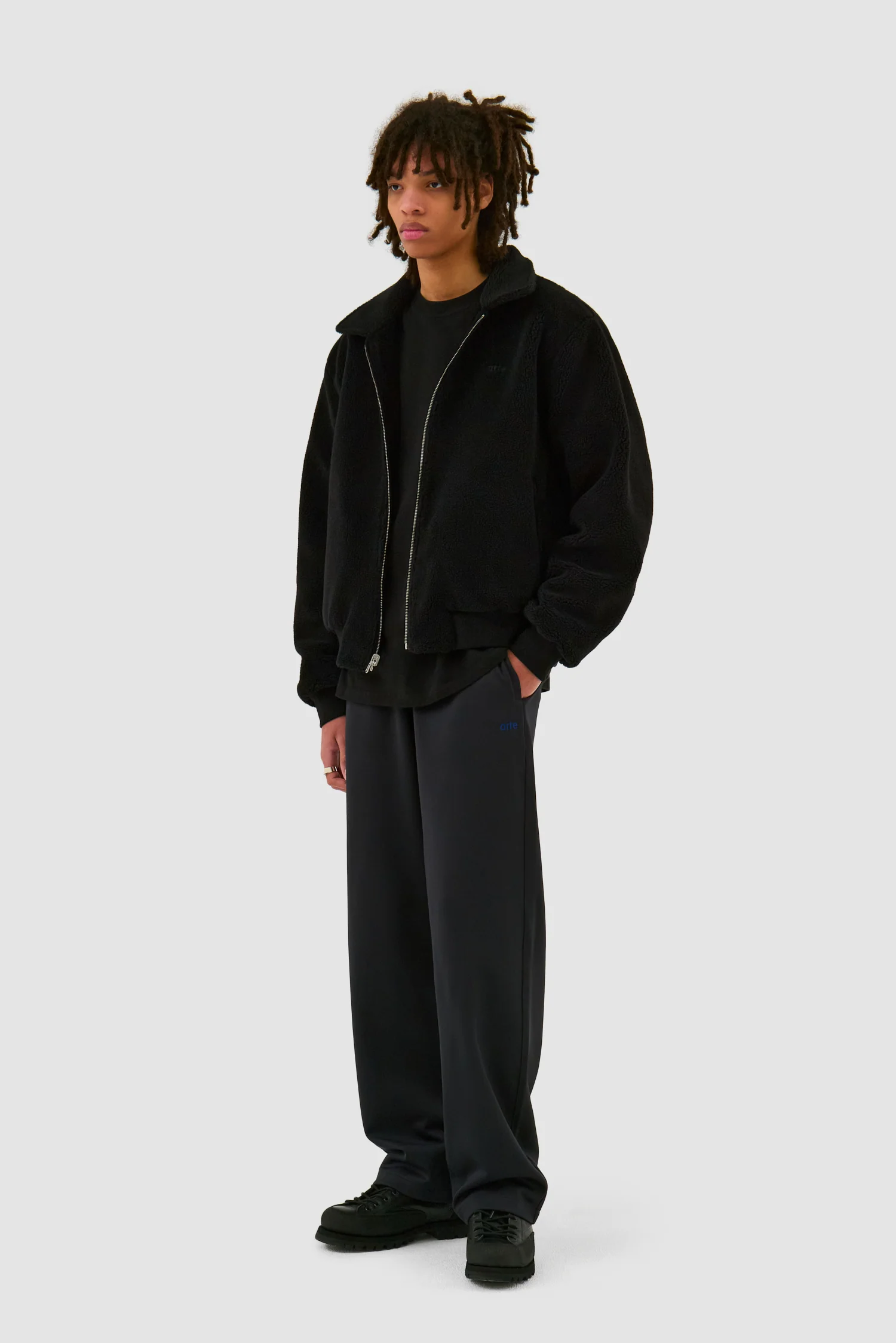 Veste Sherpa - Noir - Image 11
