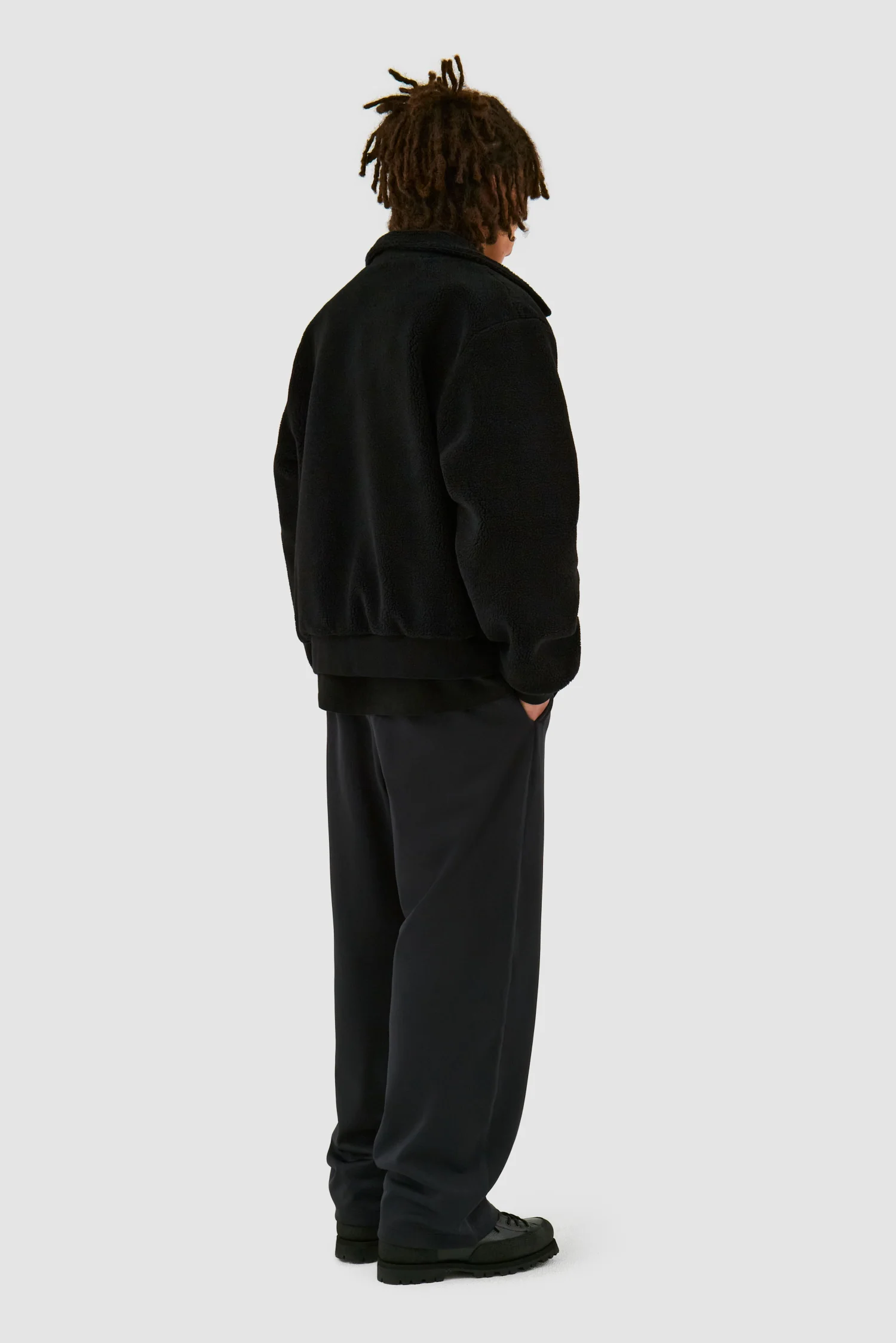 Veste Sherpa - Noir - Image 12
